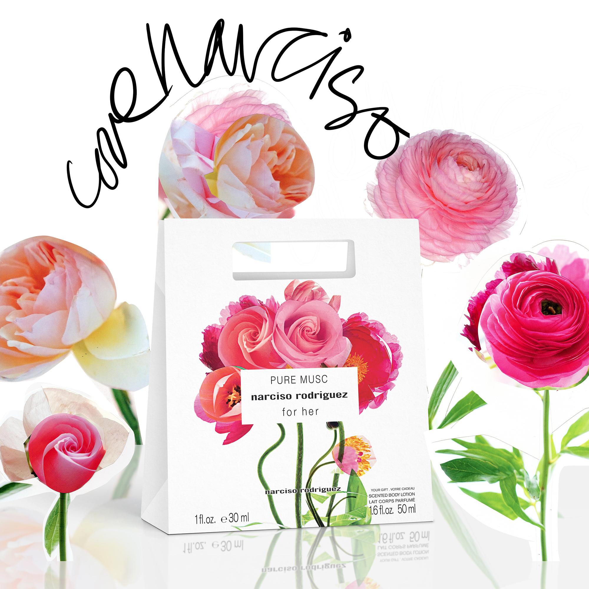 Produktbild NARCISO RODRIGUEZ for her PURE MUSC Eau de Parfum Geschenkpackung 3 von 7