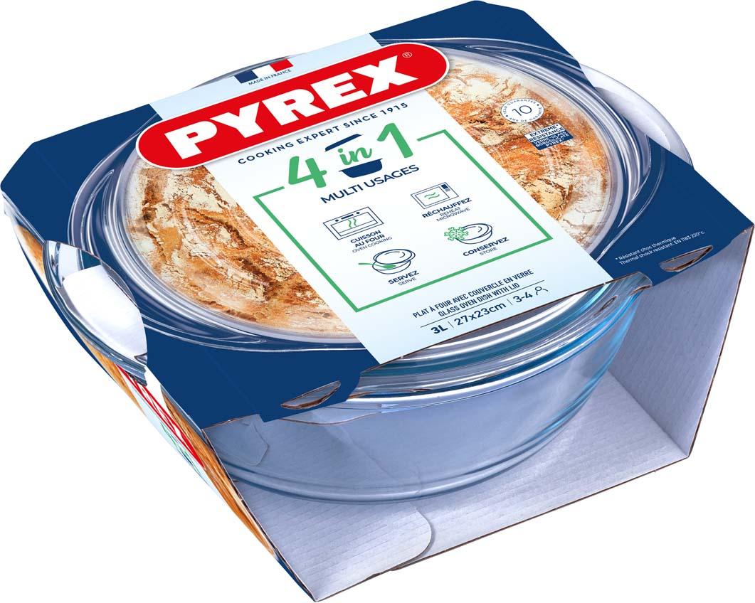 Produktbild PYREX Kasserolle Essentials rund 2,3l + 0,7l 2 von 7