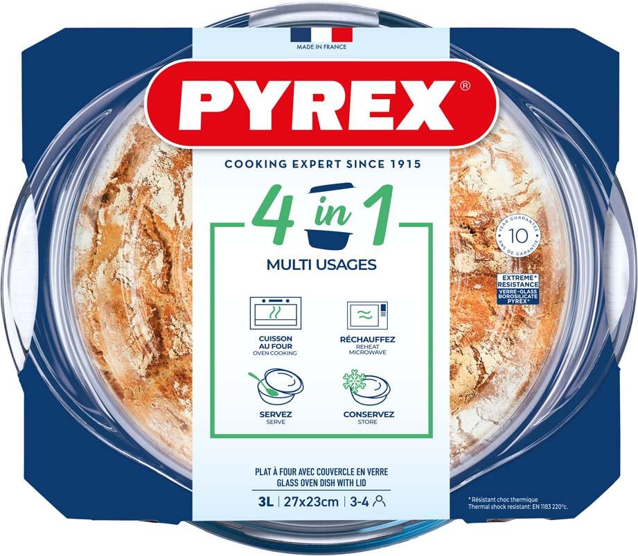 Produktbild PYREX Kasserolle Essentials rund 2,3l + 0,7l 6 von 7