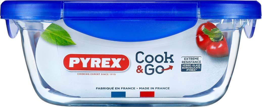 Produktbild PYREX Cook&Go Mehrzweckform mit Deckel 0,8 l quadratisch 4 von 9
