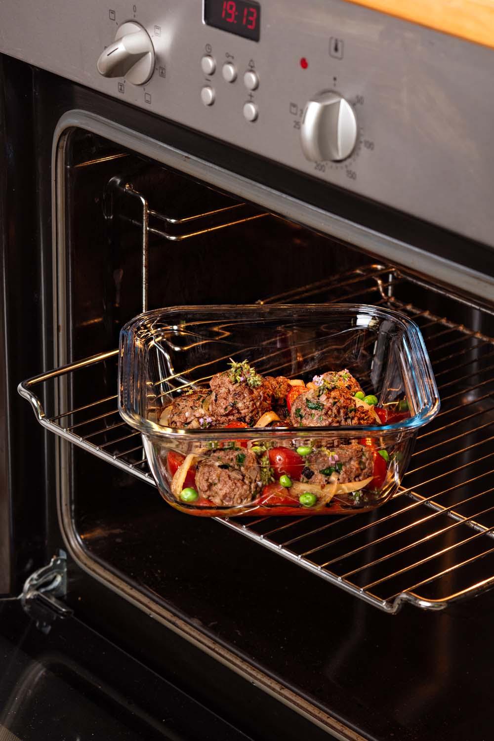 Produktbild PYREX Cook&Go Mehrzweckform mit Deckel 0,8 l quadratisch 5 von 9
