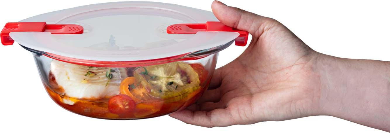 Produktbild PYREX Mehrzweckform Cook&Heat 1,1l rund 5 von 5