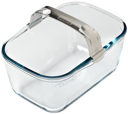PYREX Glasauflaufform mit Henkel Air Fryer 1,5l