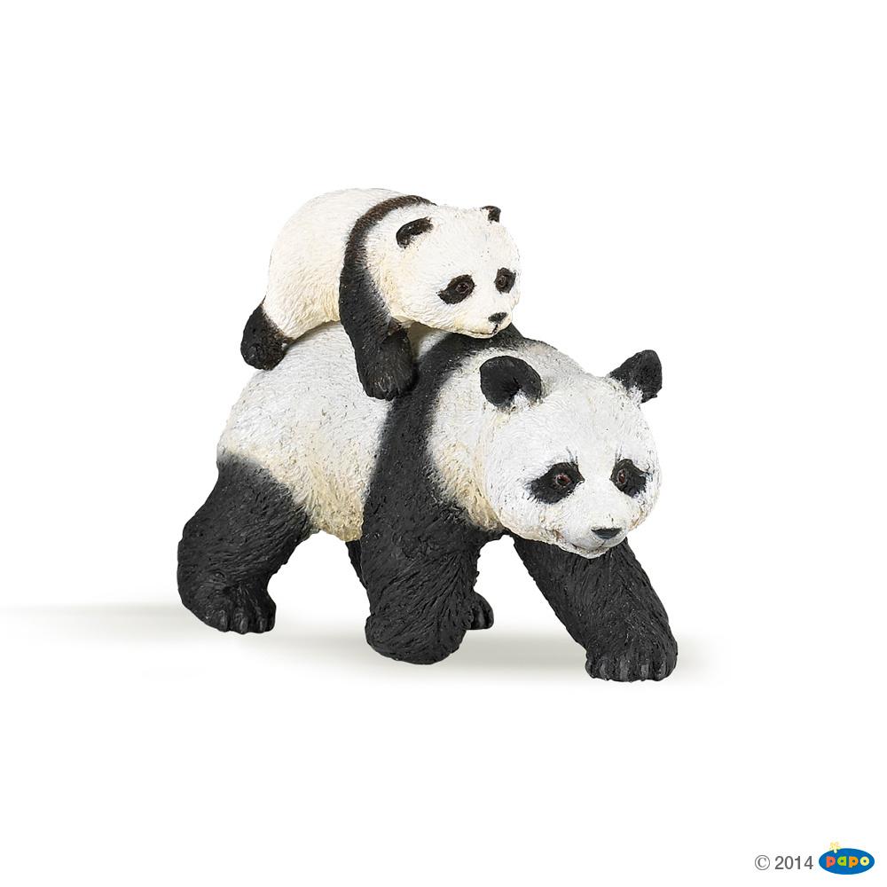 Papo - Panda mit Jungtier - 50071