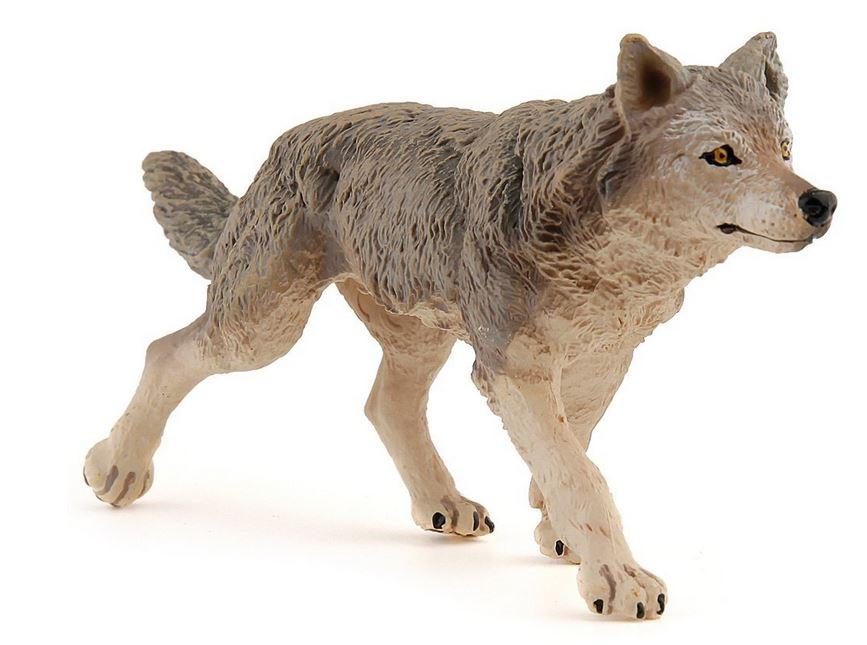 Papo - Graue Wölfin, 12,5 cm