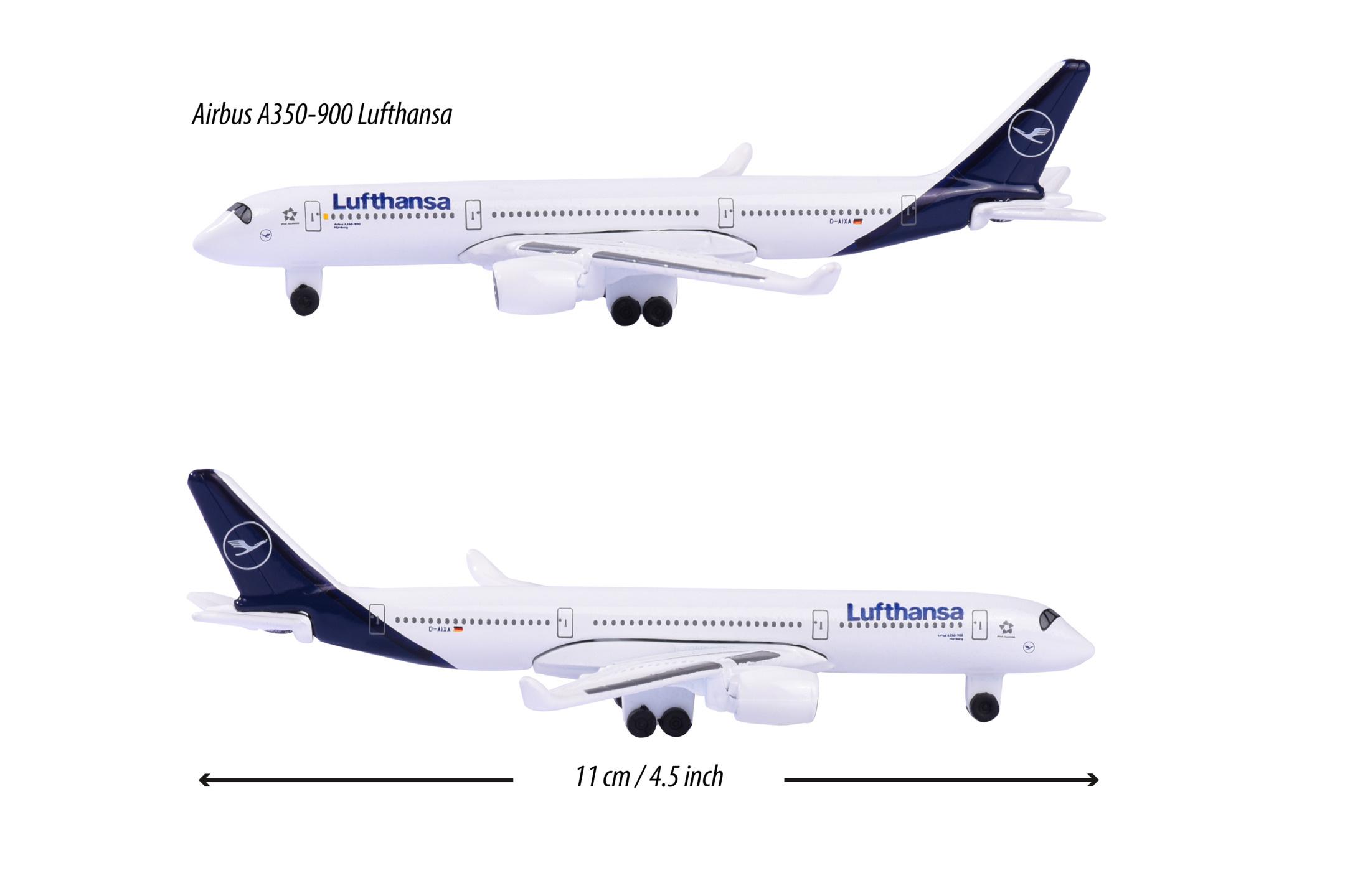 Produktbild Majorette - Airport Airbus 350 Lufthansa 3 von 7