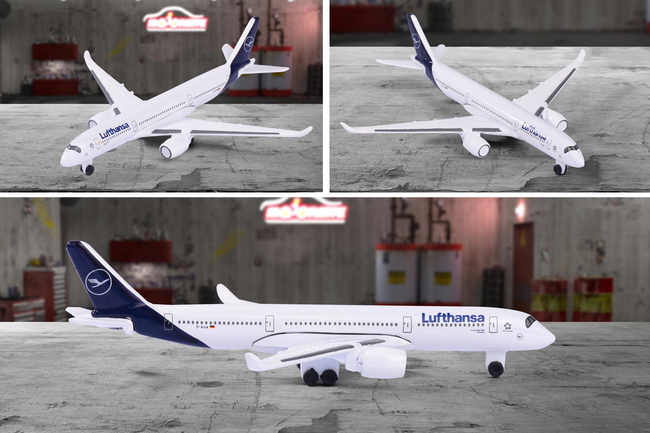 Produktbild Majorette - Airport Airbus 350 Lufthansa 5 von 7