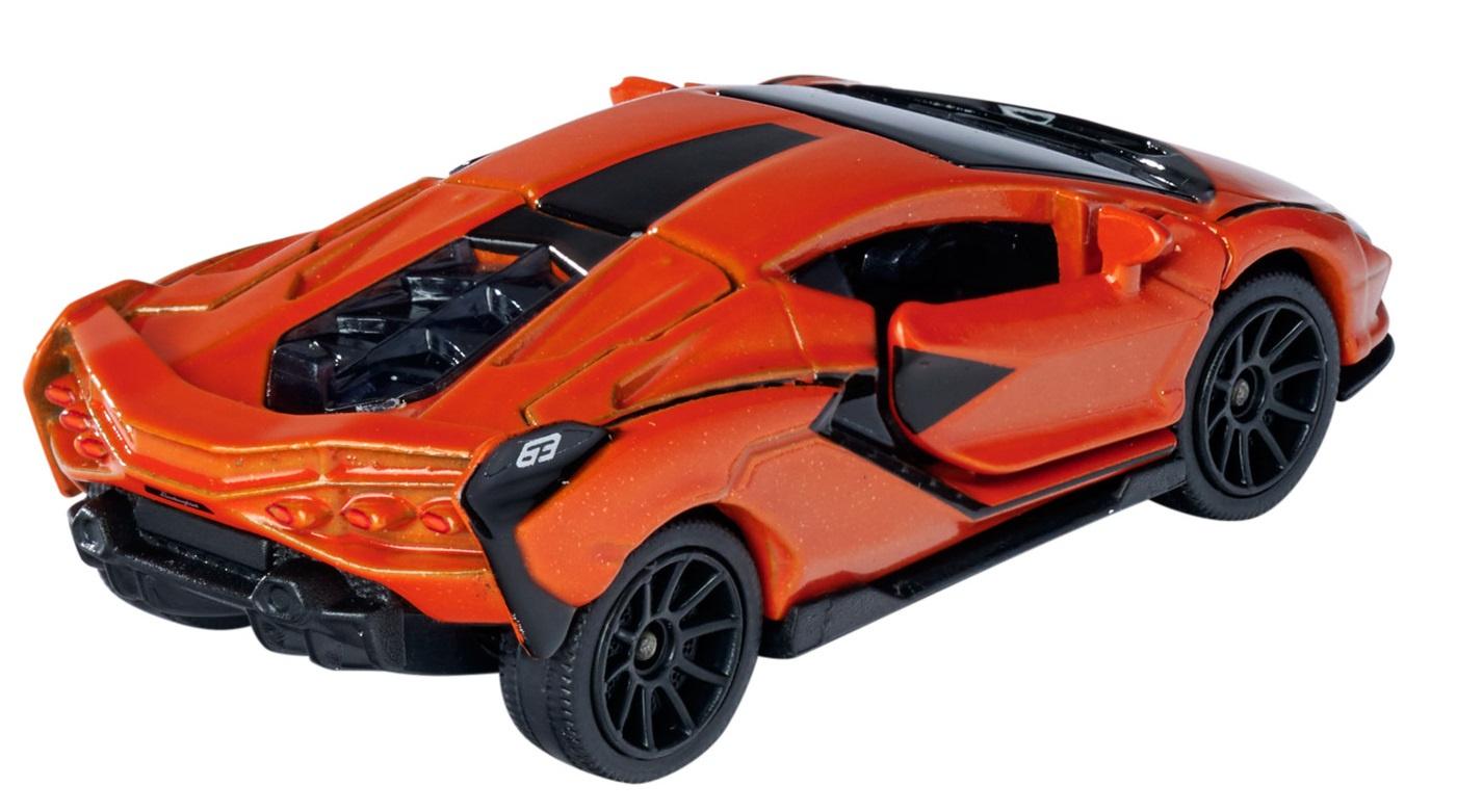 Produktbild Majorette Deluxe Cars - LAMBORGHINI SIAN orange 2 von 7