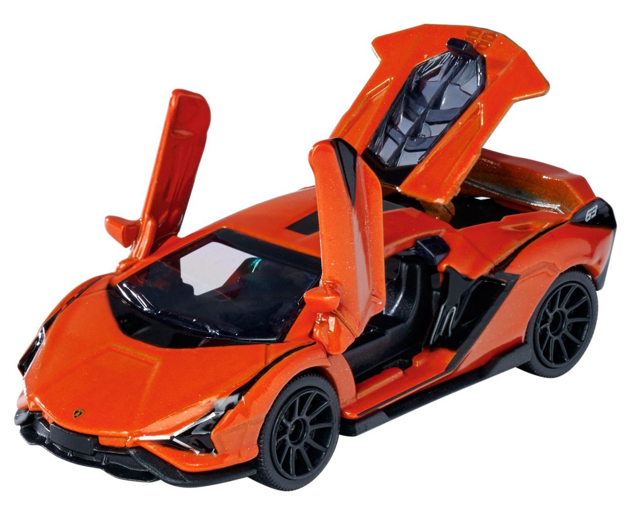 Majorette Deluxe Cars - LAMBORGHINI SIAN orange