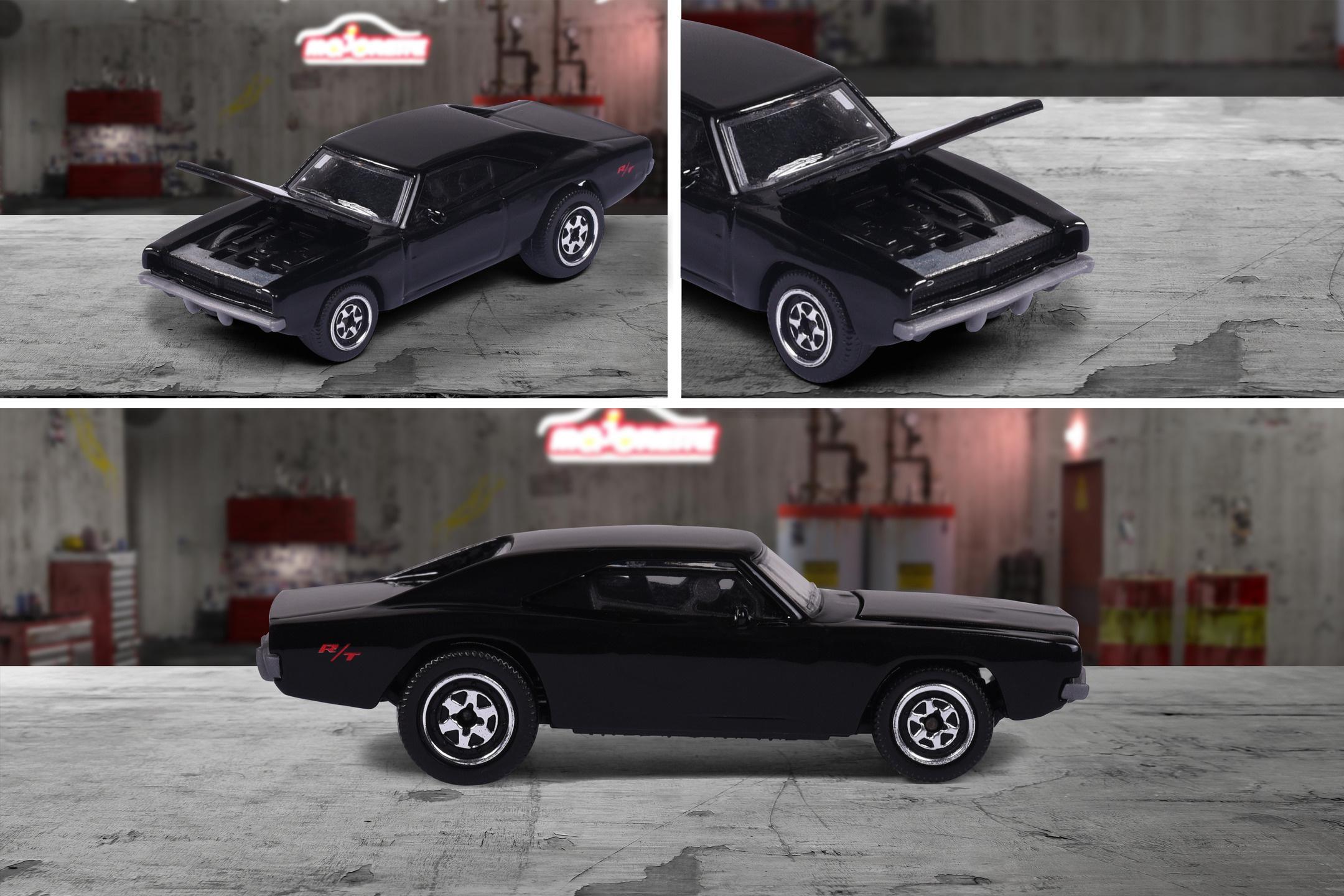 Produktbild Majorette - Vintage Dodge Charger R/T, schwarz 5 von 7
