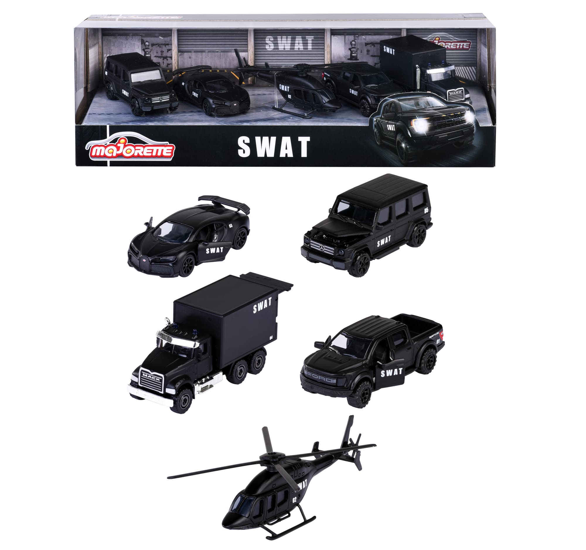Majorette - Giftpack 5 Pcs SWAT