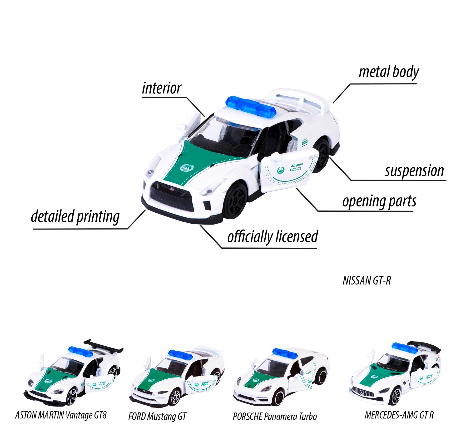 Produktbild Majorette - Dubai Police 5 Pieces Giftpack - V1 6 von 6