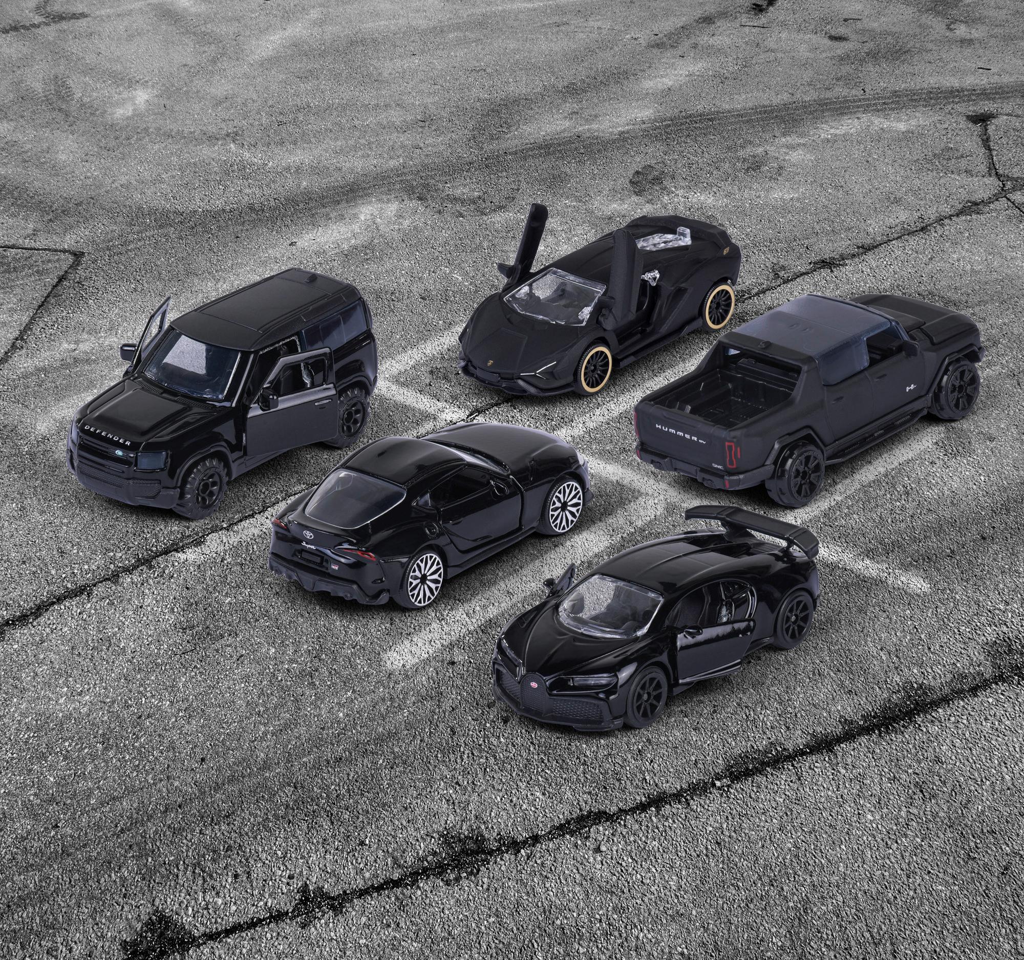 Produktbild Majorette - Auto-Set Black Edition (5 Autos) 4 von 7