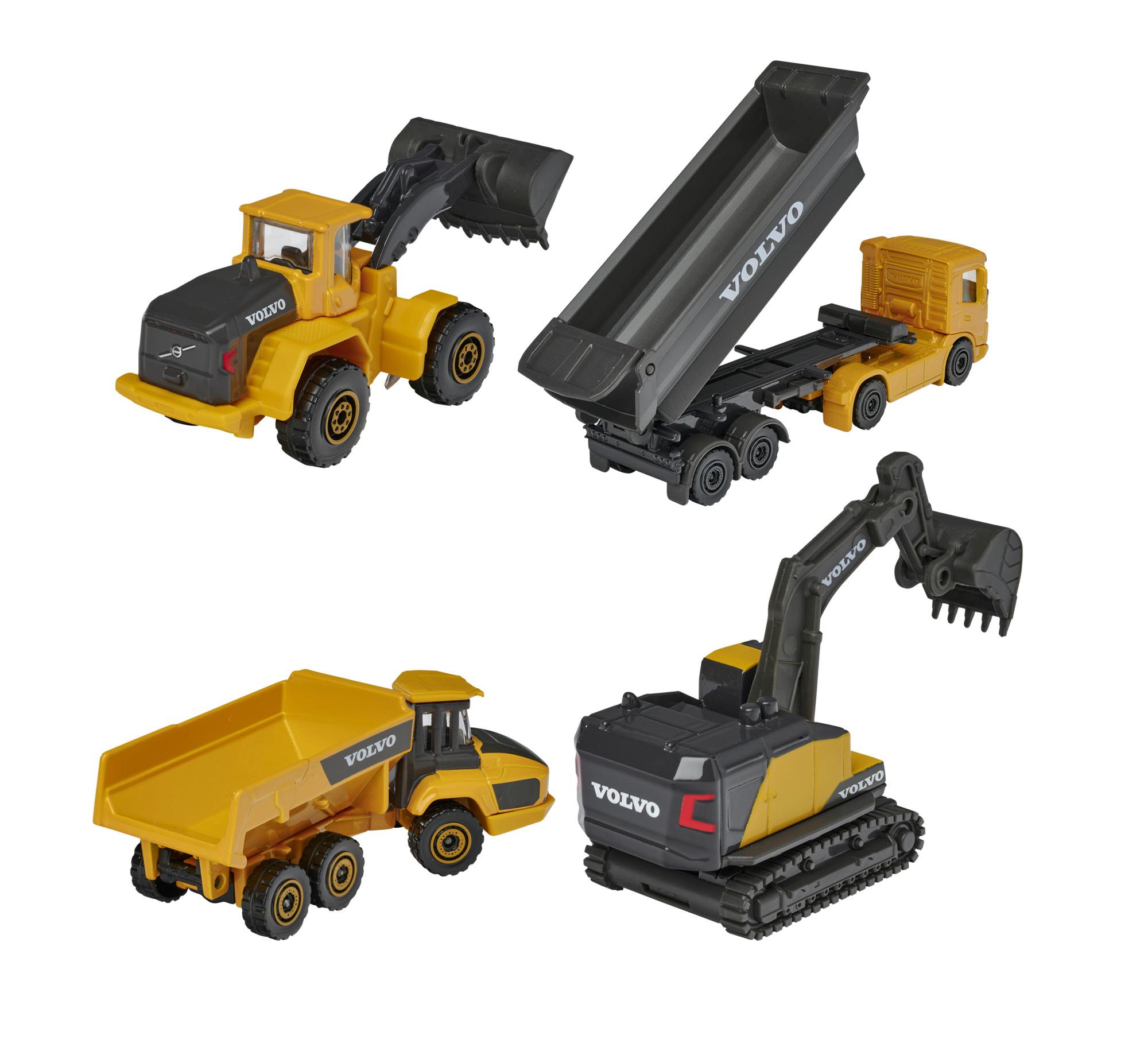 Produktbild Majorette - Volvo Baustellenfahrzeuge 4er Geschenkset 7 von 7