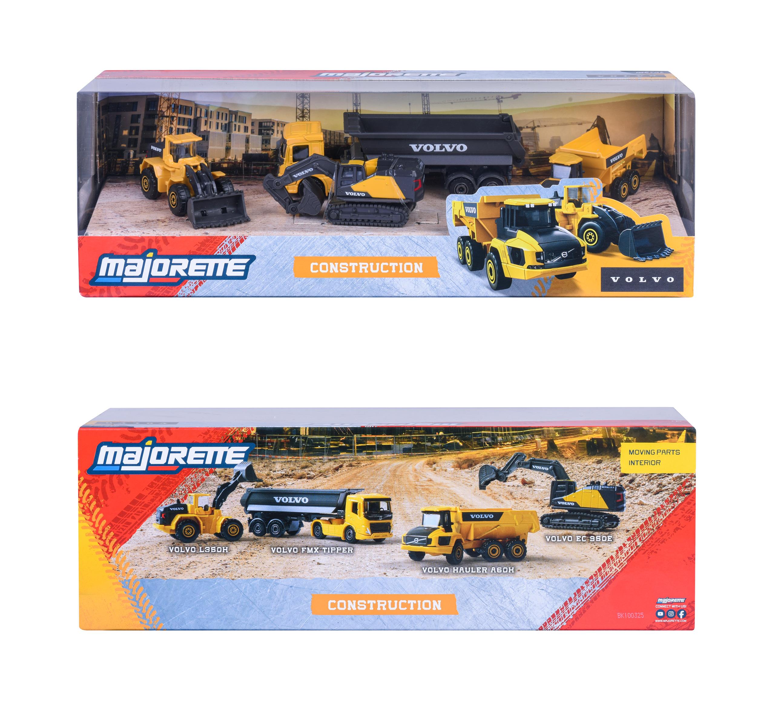 Produktbild Majorette - Volvo Baustellenfahrzeuge 4er Geschenkset 2 von 7