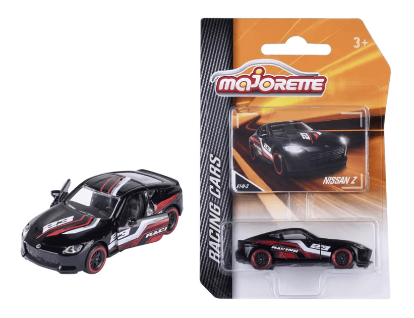 Majorette - Nissan Z, schwarz/rot