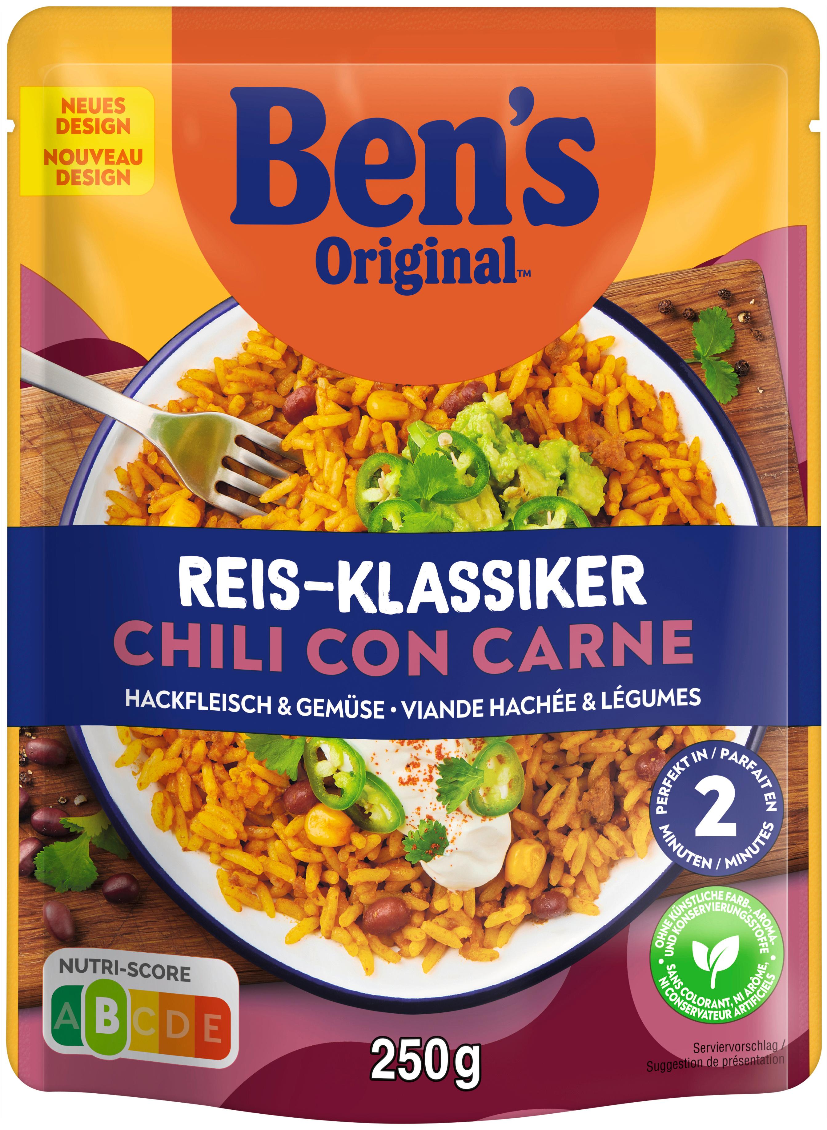 BEN´S ORIGINAL™ Chili con Carne - Hackfleisch&Gemüse