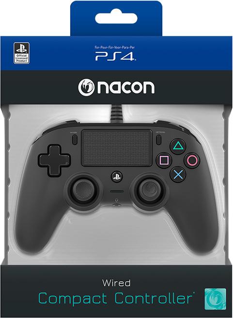 NACON PS4 Controller Color Edition [Off. lizenziert/black]