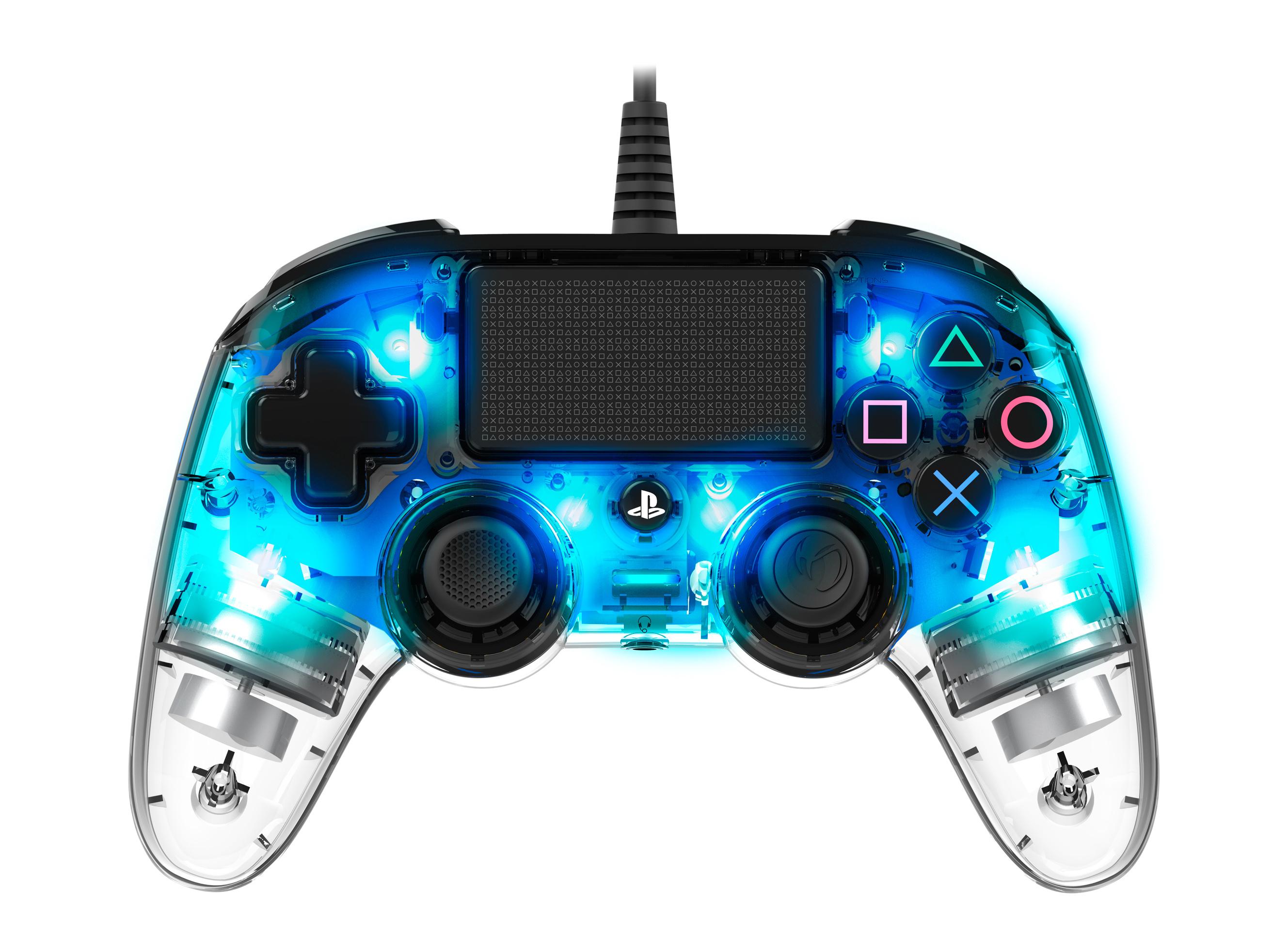 NACON PS4 Controller Light Edition [Off. lizenziert/blue]