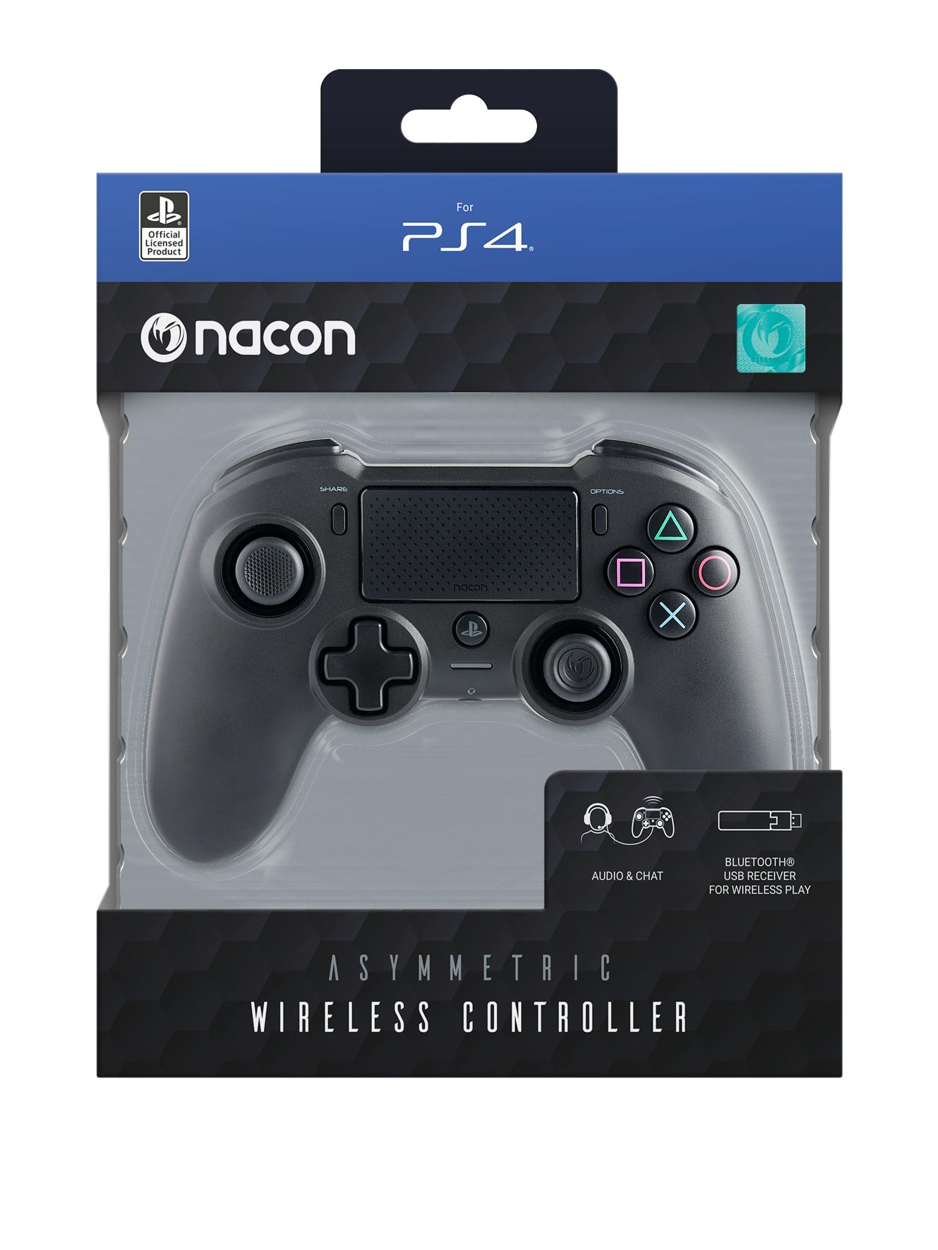NACON PS4 Asymmetric Wireless Controller [Off. liz./black]