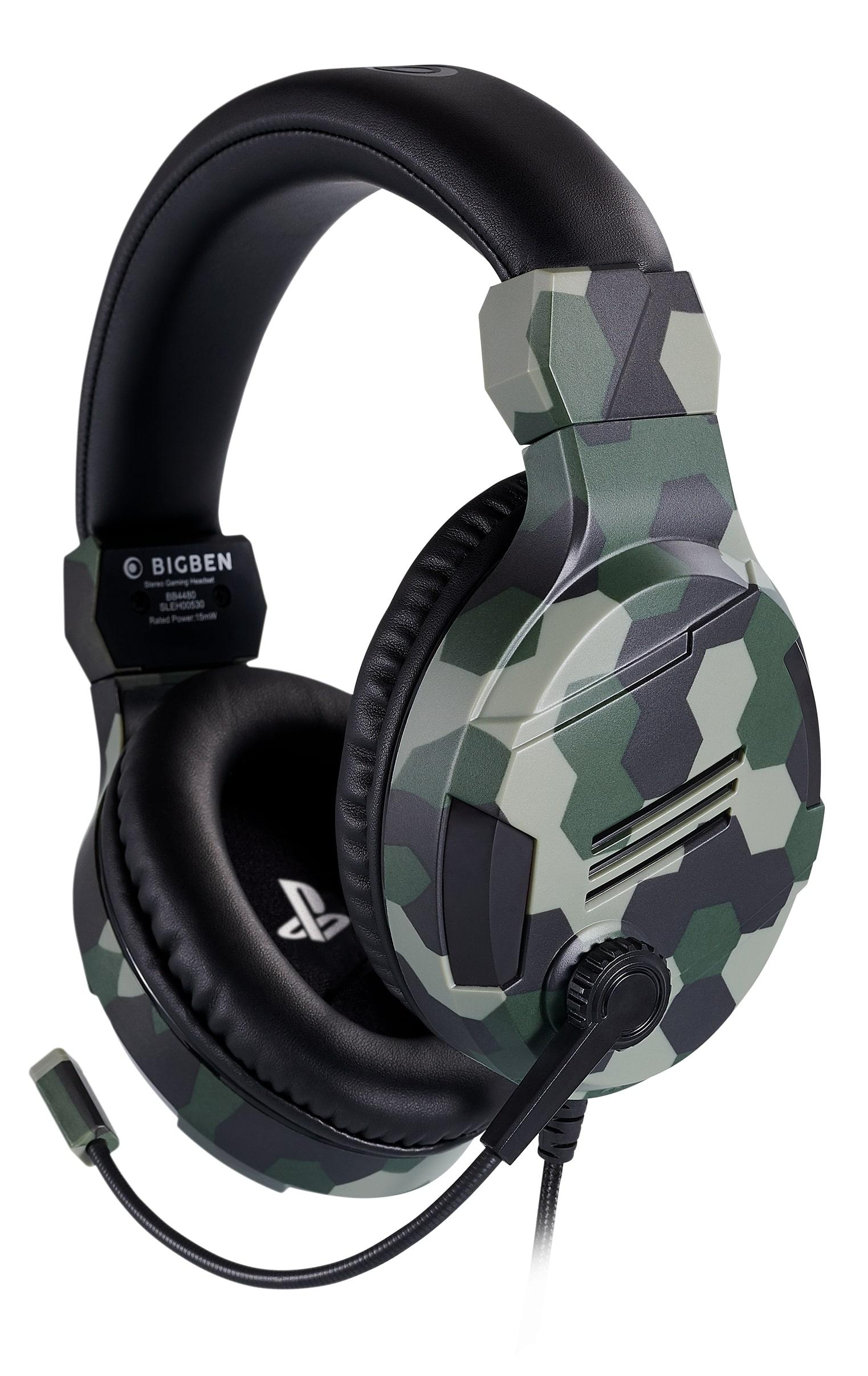 Produktbild BIGBEN PS4 Stereo-Headset V3 [Off. Playstation Lizenz] camo green 2 von 2