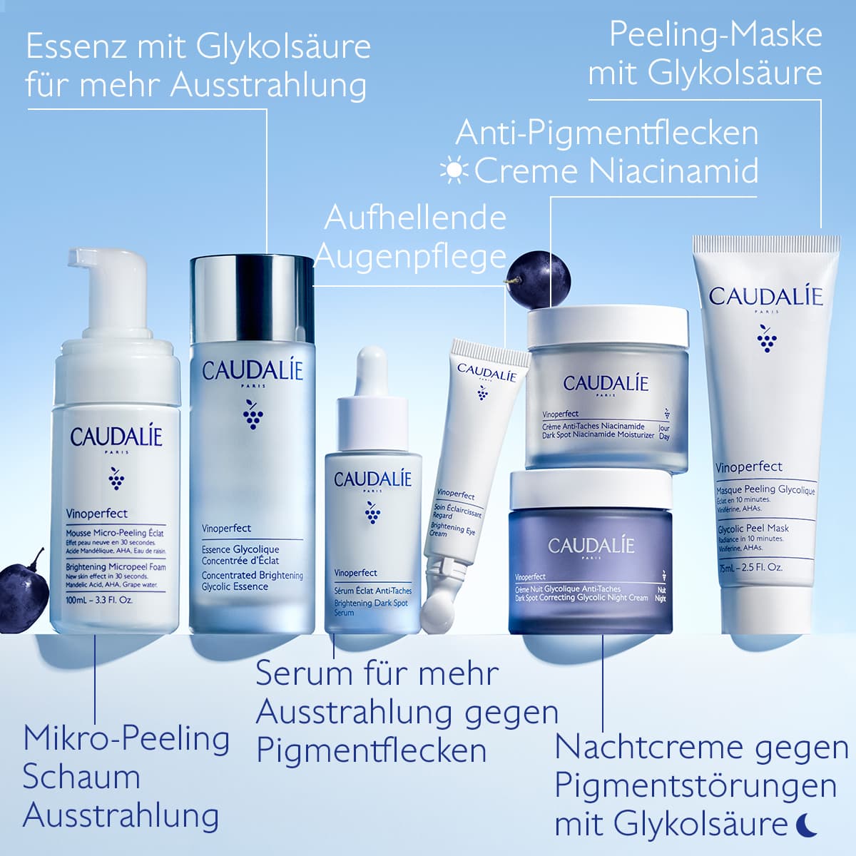 Produktbild CAUDALIE Vinoperfect Anti-Pigmentflecken Creme Niacinamid Nachfüllbar 2 von 6
