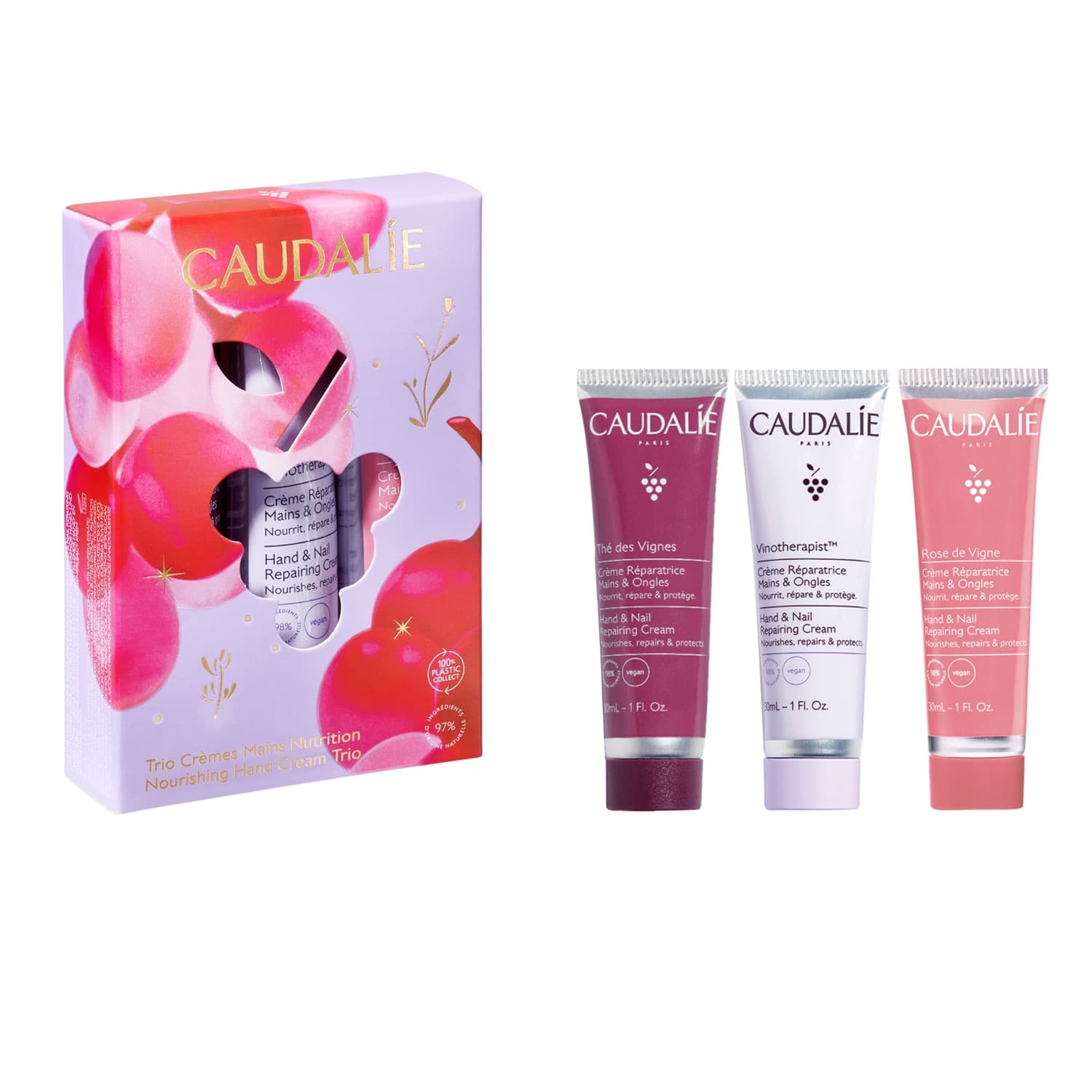 CAUDALIE Handcreme Trio Geschenkpackung