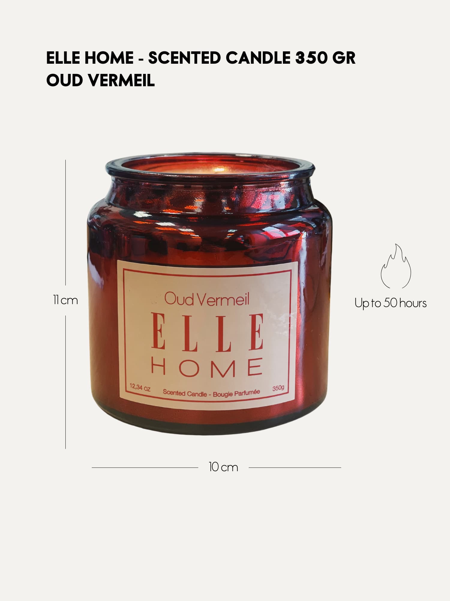 Produktbild ELLE Home Oud Vermeil Candle 2 von 6