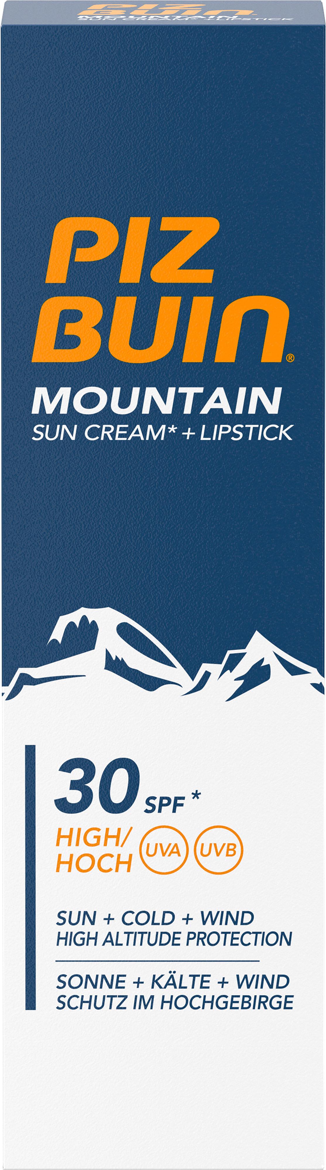 Produktbild PIZ BUIN MOUNTAIN SONNENCREME LICHTSCHUTZFAKTOR 30 + LIPPENPFLEGE LICHTSCHUTZFAKTOR 30 20ML 3 von 13