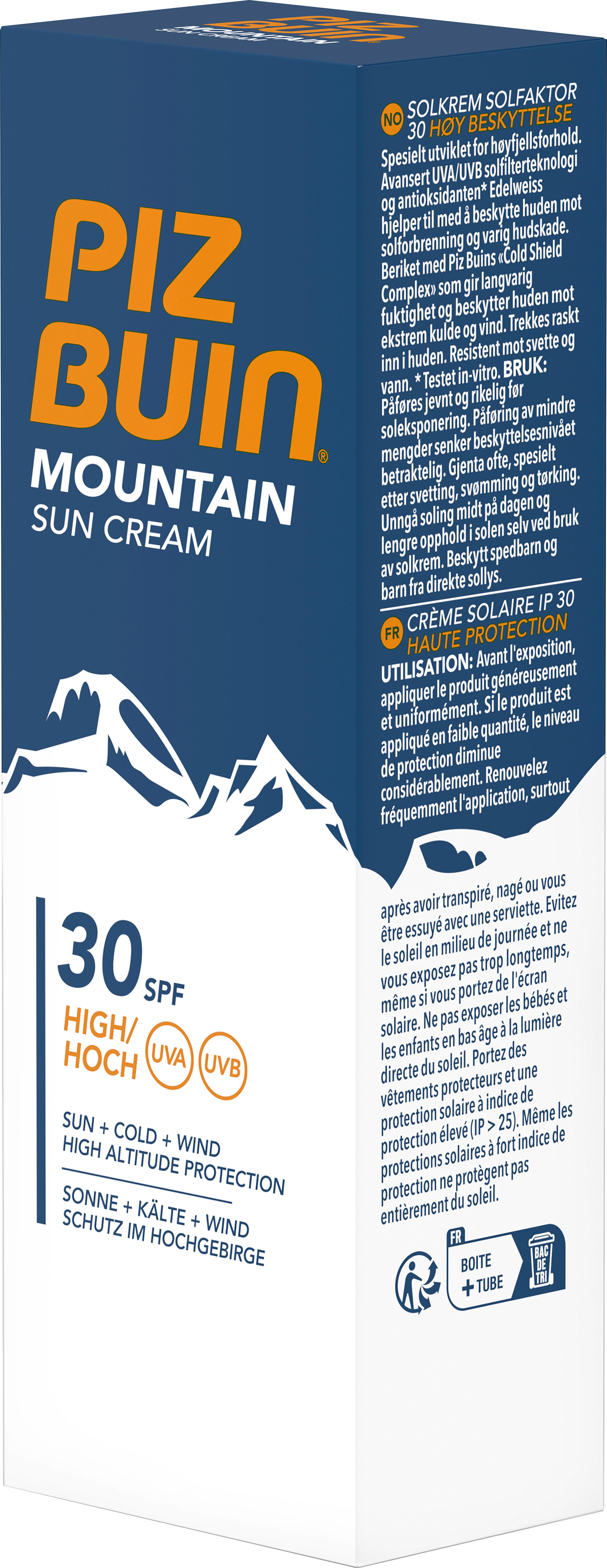 Produktbild PIZ BUIN MOUNTAIN SONNENCREME LICHTSCHUTZFAKTOR 30  50ML 12 von 15
