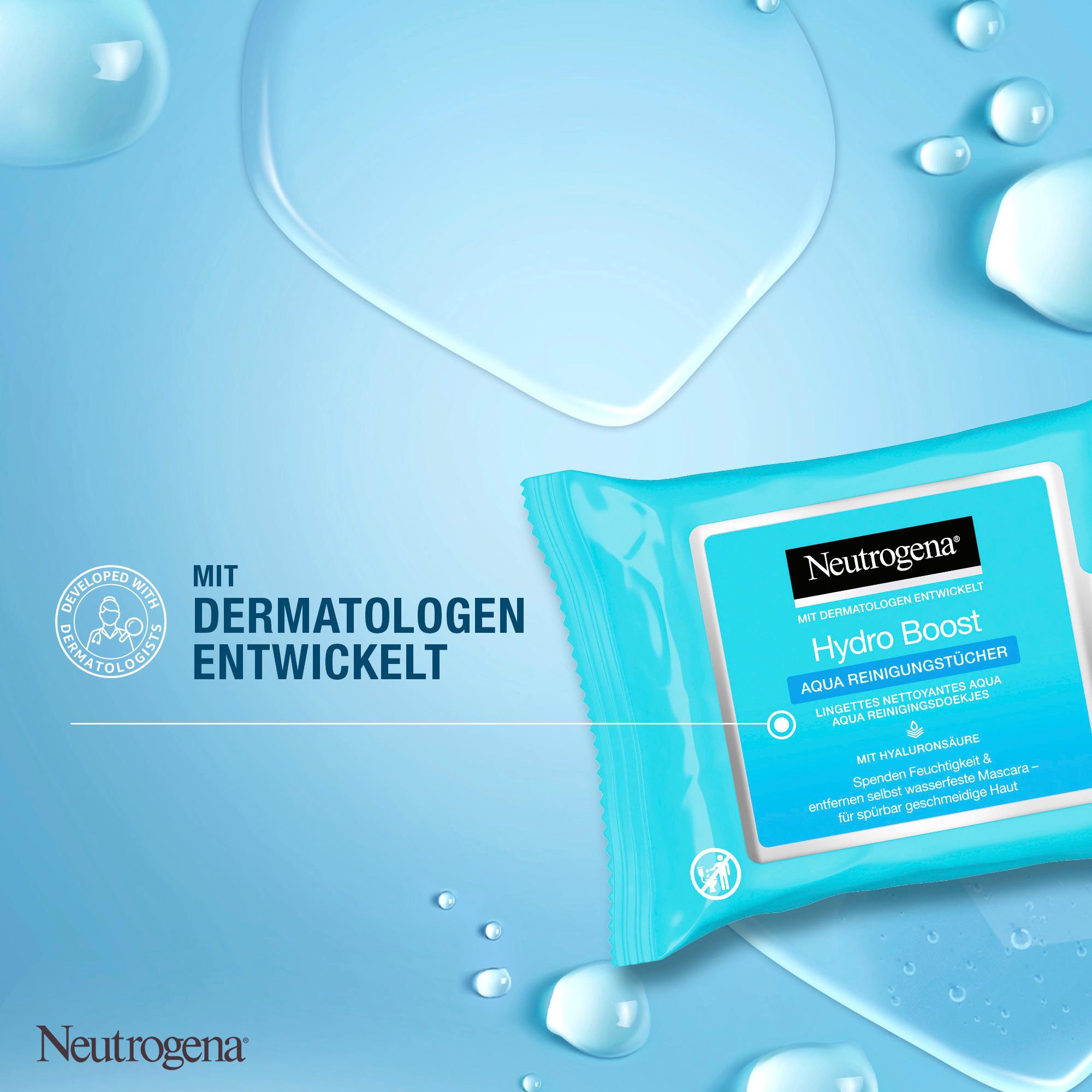 Produktbild Neutrogena Hydro Boost Aqua Reinigungstücher 3 von 6
