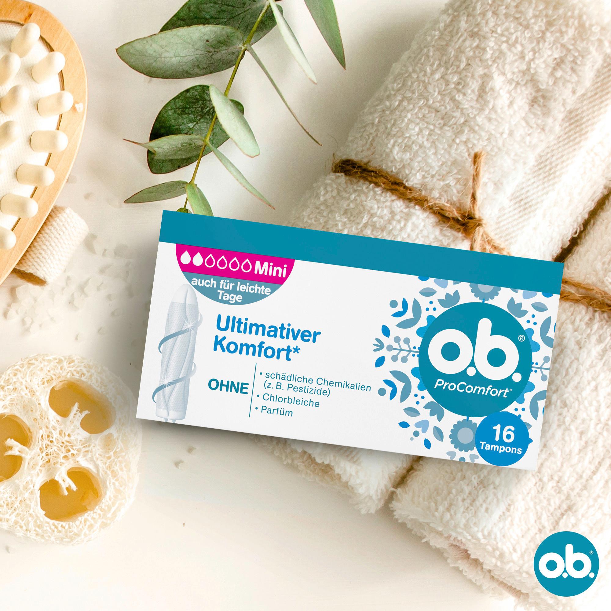Produktbild O.B. Tampons ProComfort Mini 13 von 13