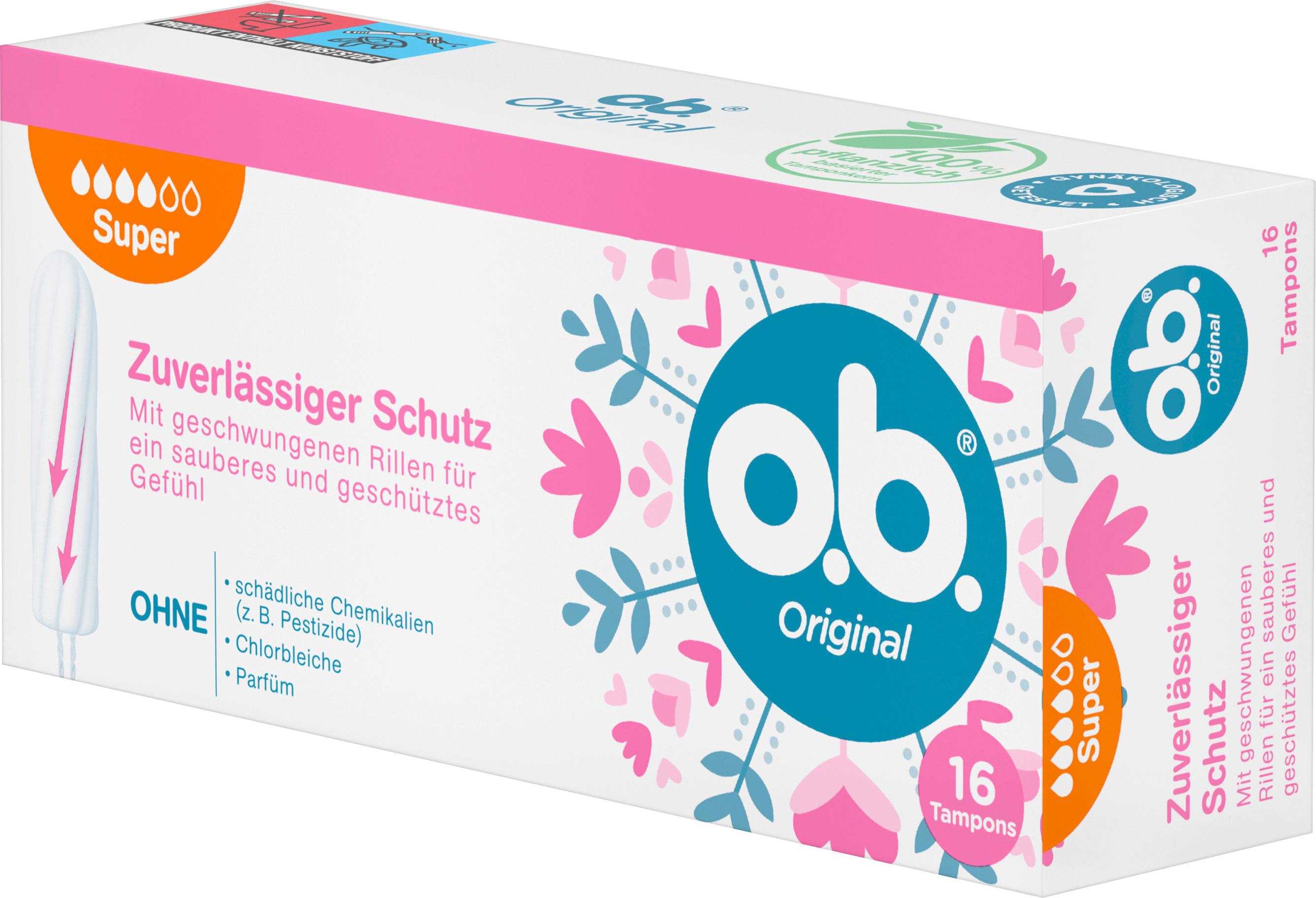 Produktbild O.B. Tampons Original Super 4 von 4