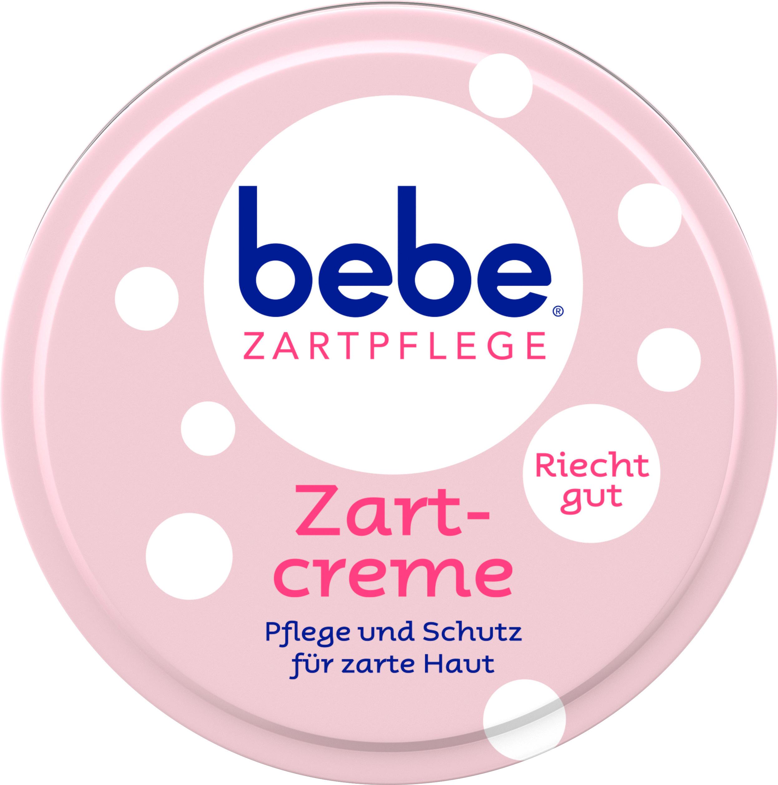 bebe ZARTPFLEGE Zartcreme Pflege und Schutz für zarte Haut