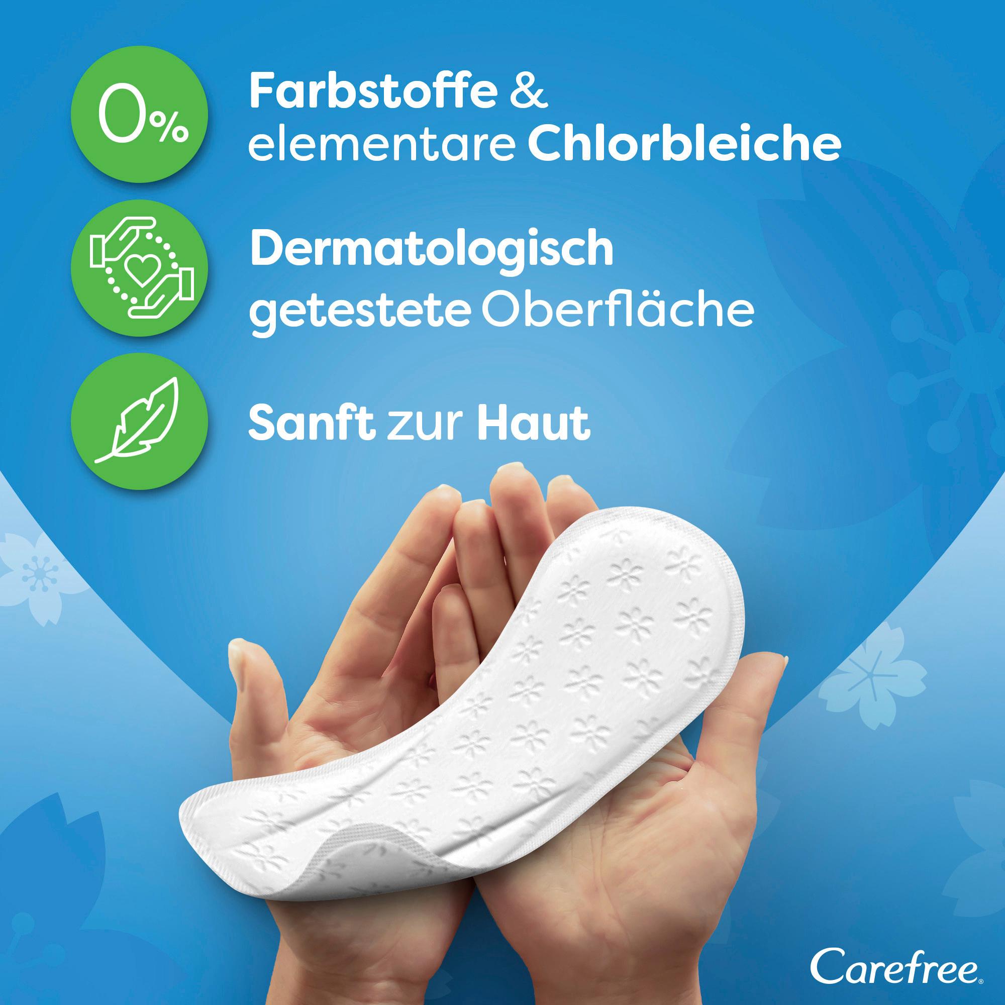 Produktbild Carefree Slipeinlagen Cotton Feel Flexiform 8 von 10