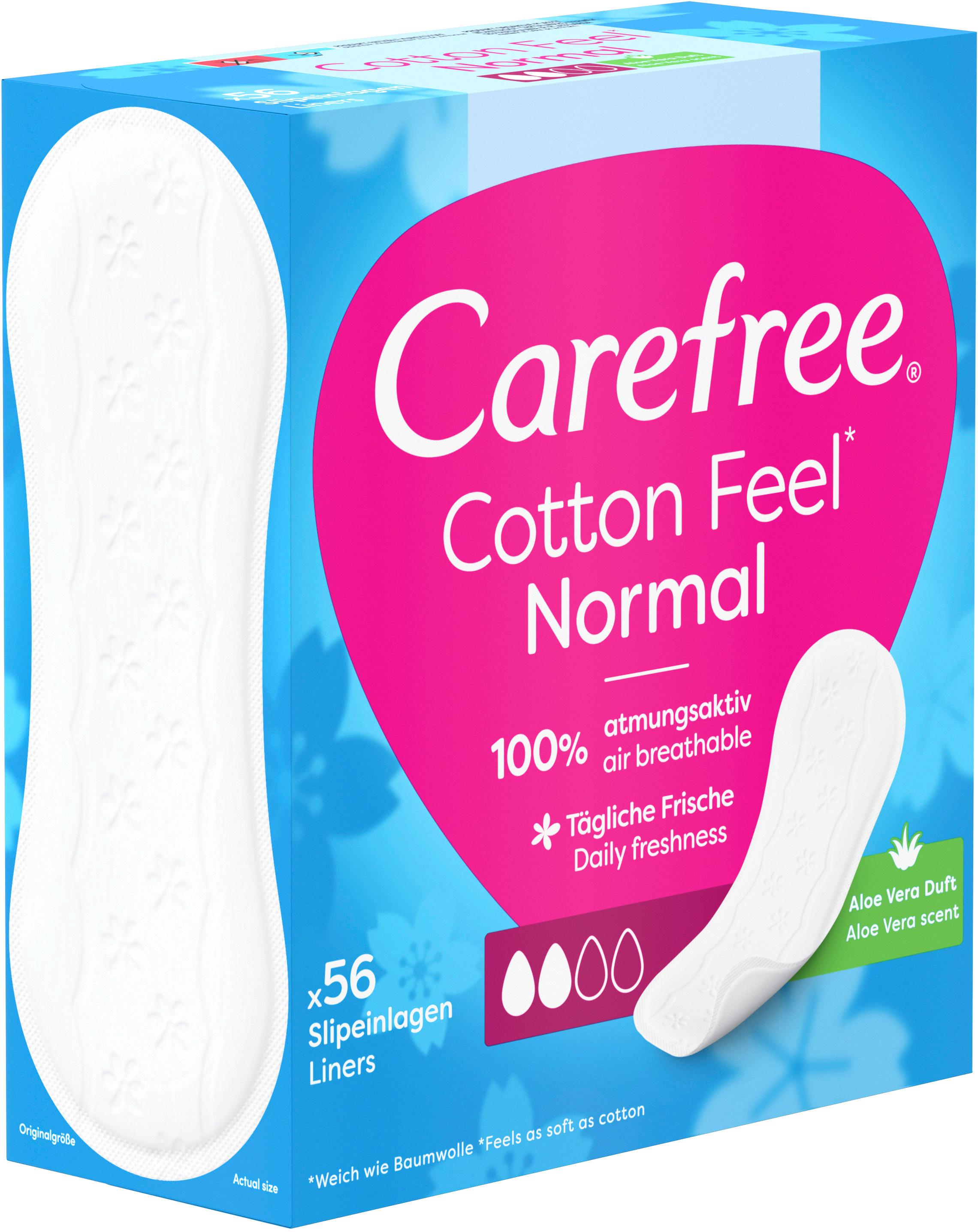 Produktbild Carefree Slipeinlagen Cotton Feel Normal 8 von 10