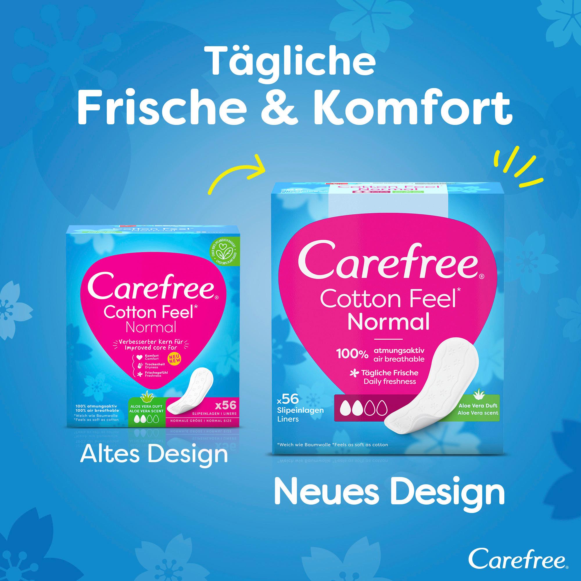 Produktbild Carefree Slipeinlagen Cotton Feel Normal 10 von 10