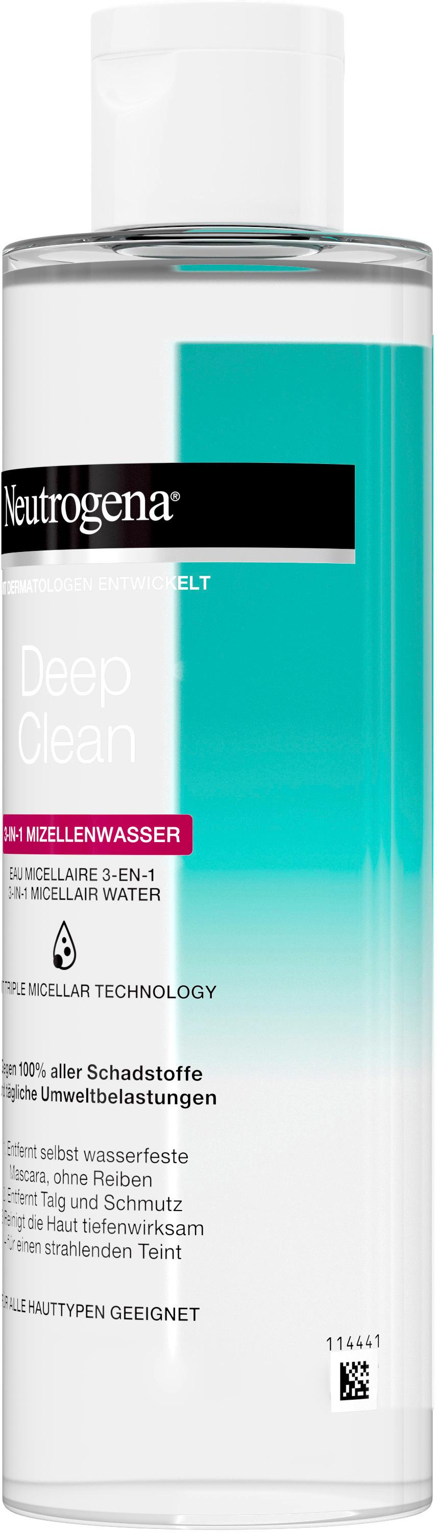 Produktbild Neutrogena Deep Clean 3in1 Mizellenwasser 3 von 5