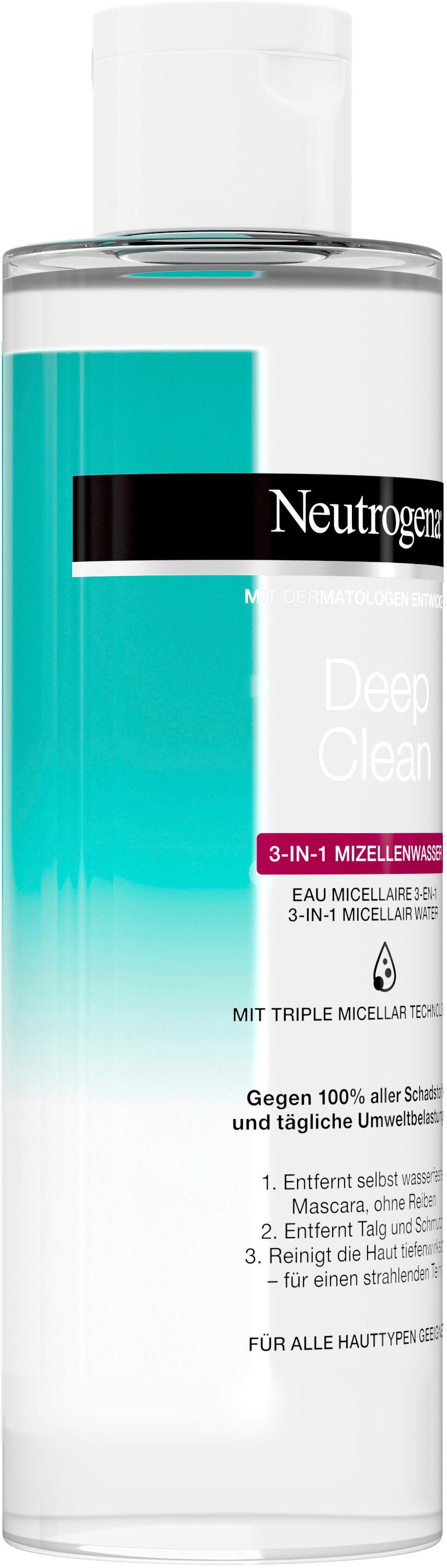 Produktbild Neutrogena Deep Clean 3in1 Mizellenwasser 4 von 5