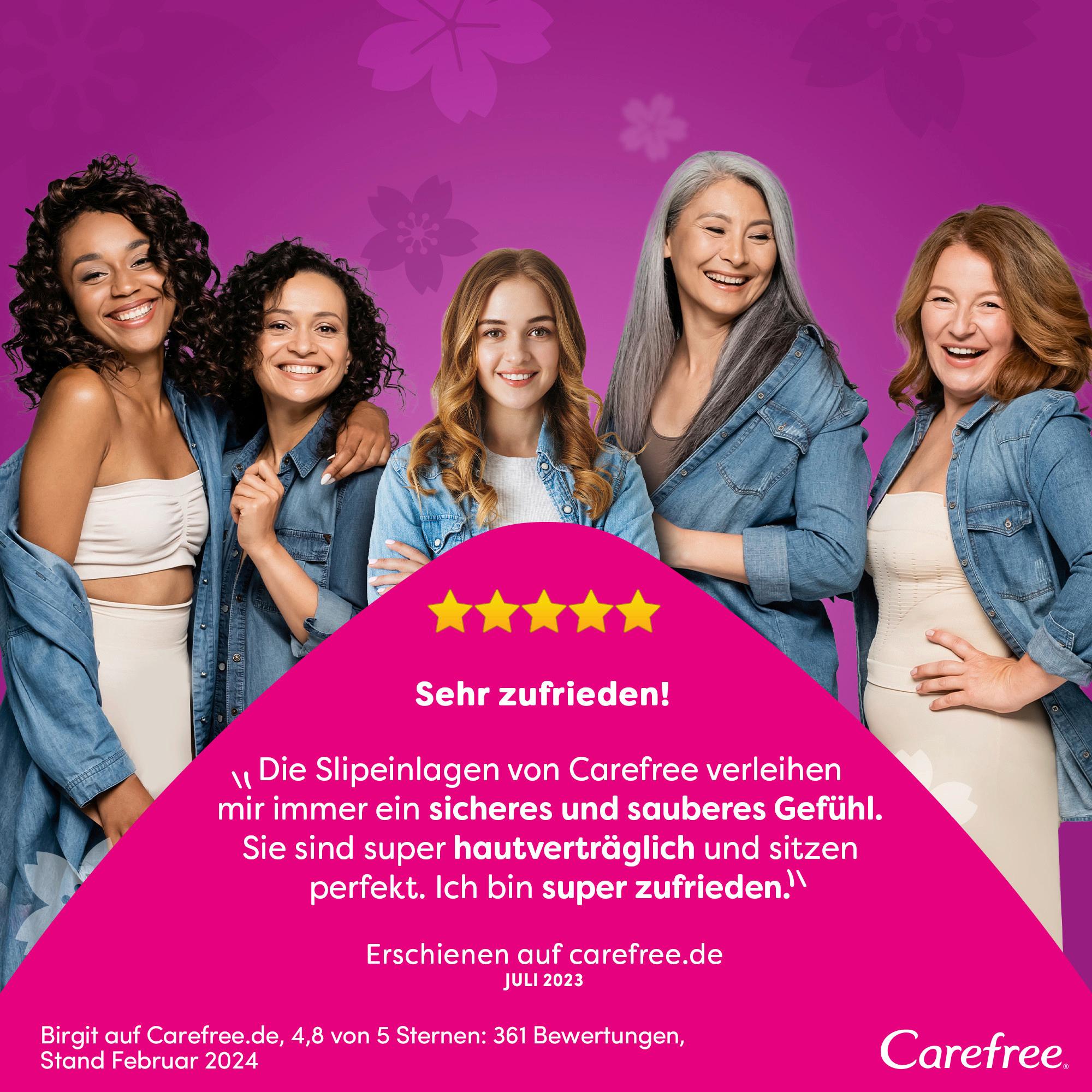 Produktbild Carefree Plus Long Frischeduft x40 Slipeinlagen 5 von 11