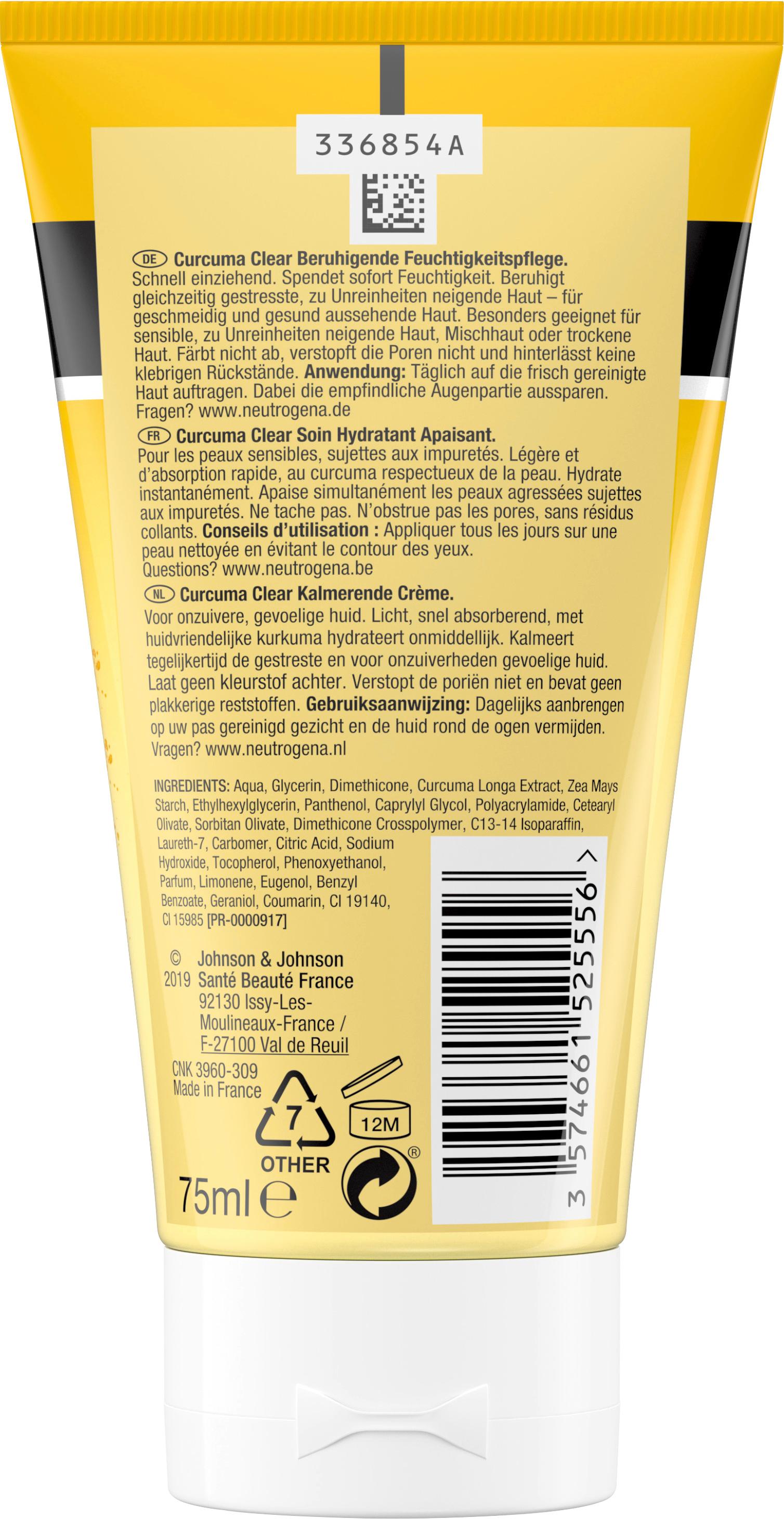 Produktbild Neutrogena Curcuma Beruhigende Feuchtigkeitspflege 2 von 9