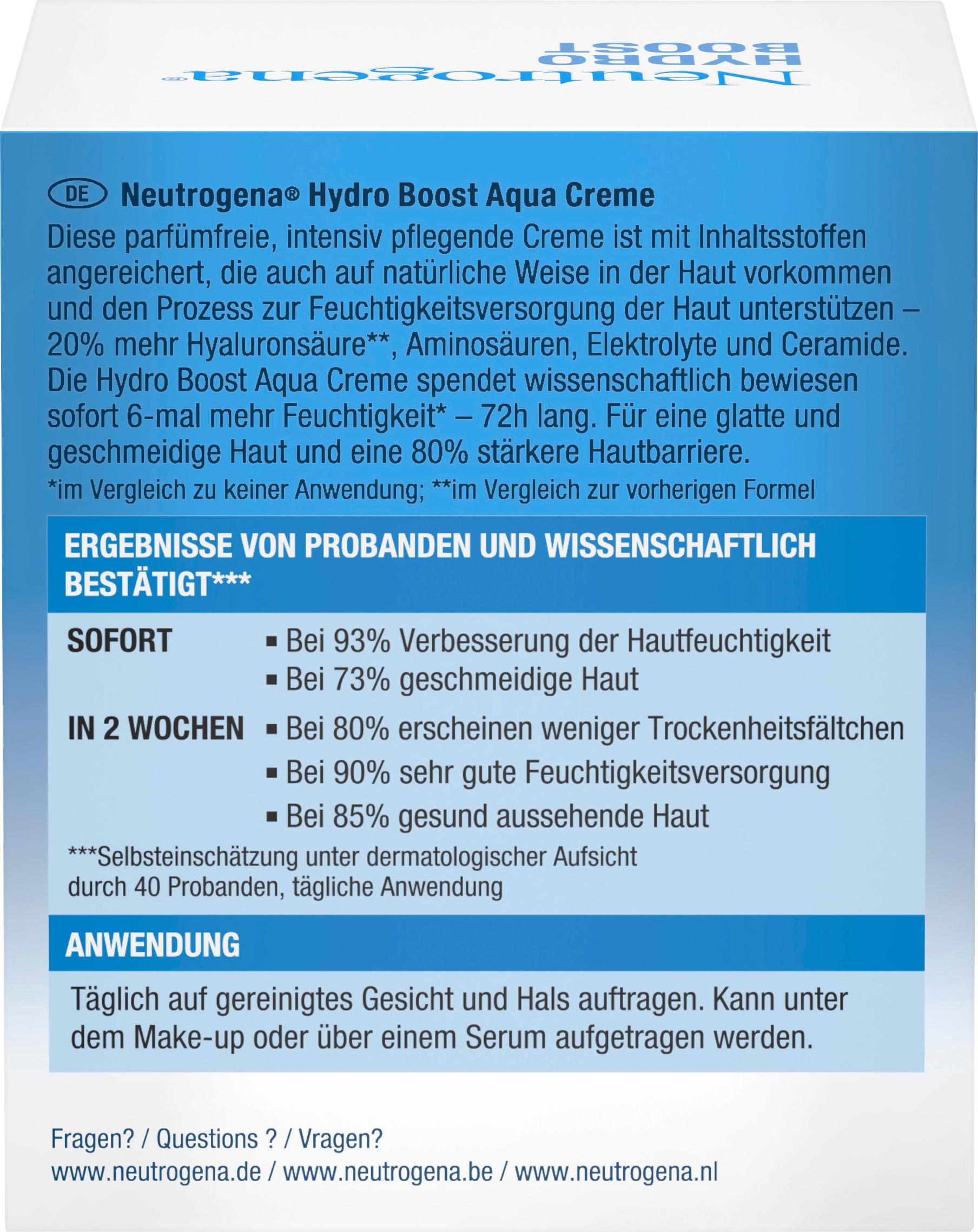 Produktbild Neutrogena Hydro Boost Aqua Creme 2 von 14