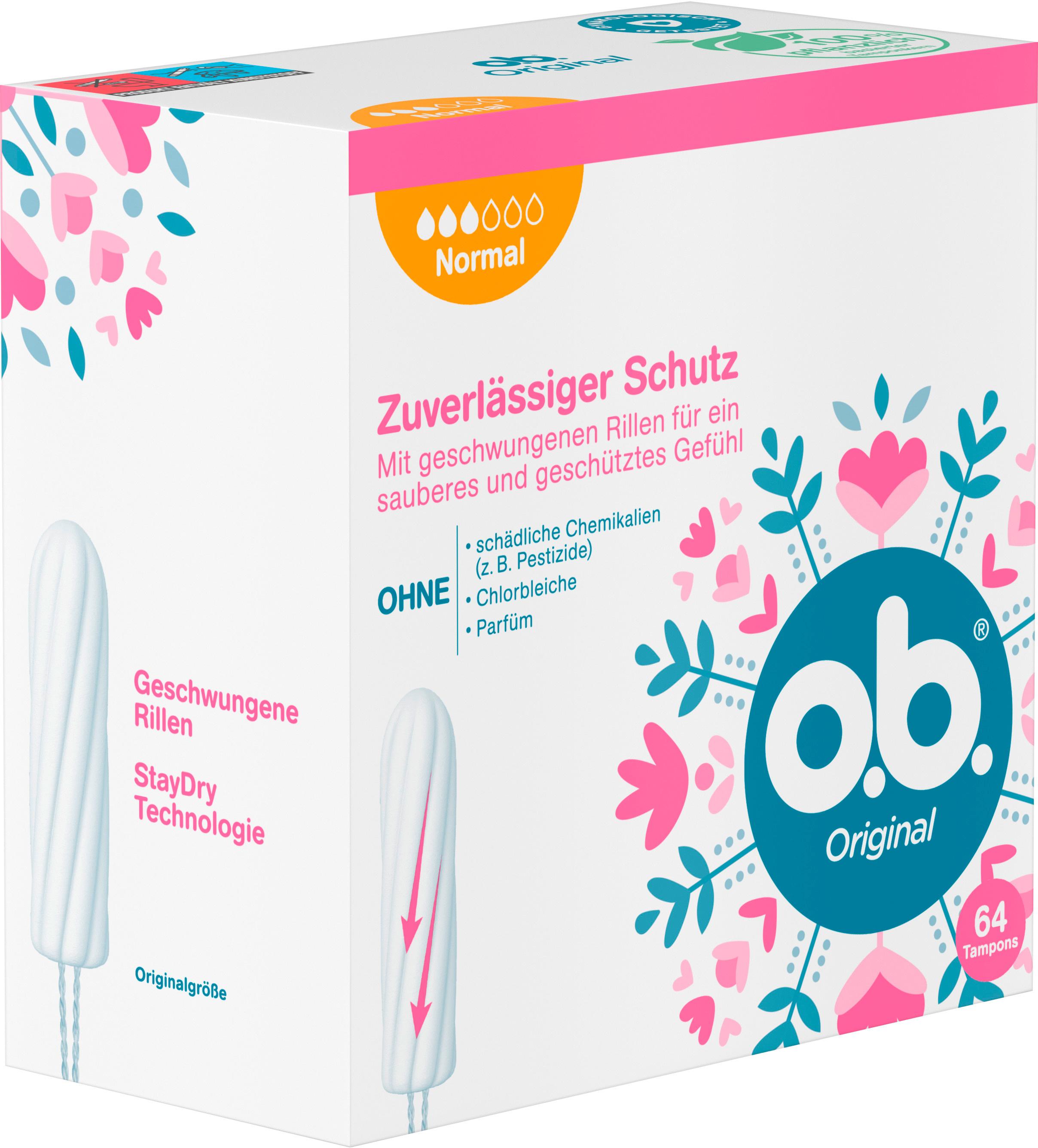 Produktbild O.B. Tampons Original Normal 3 von 11