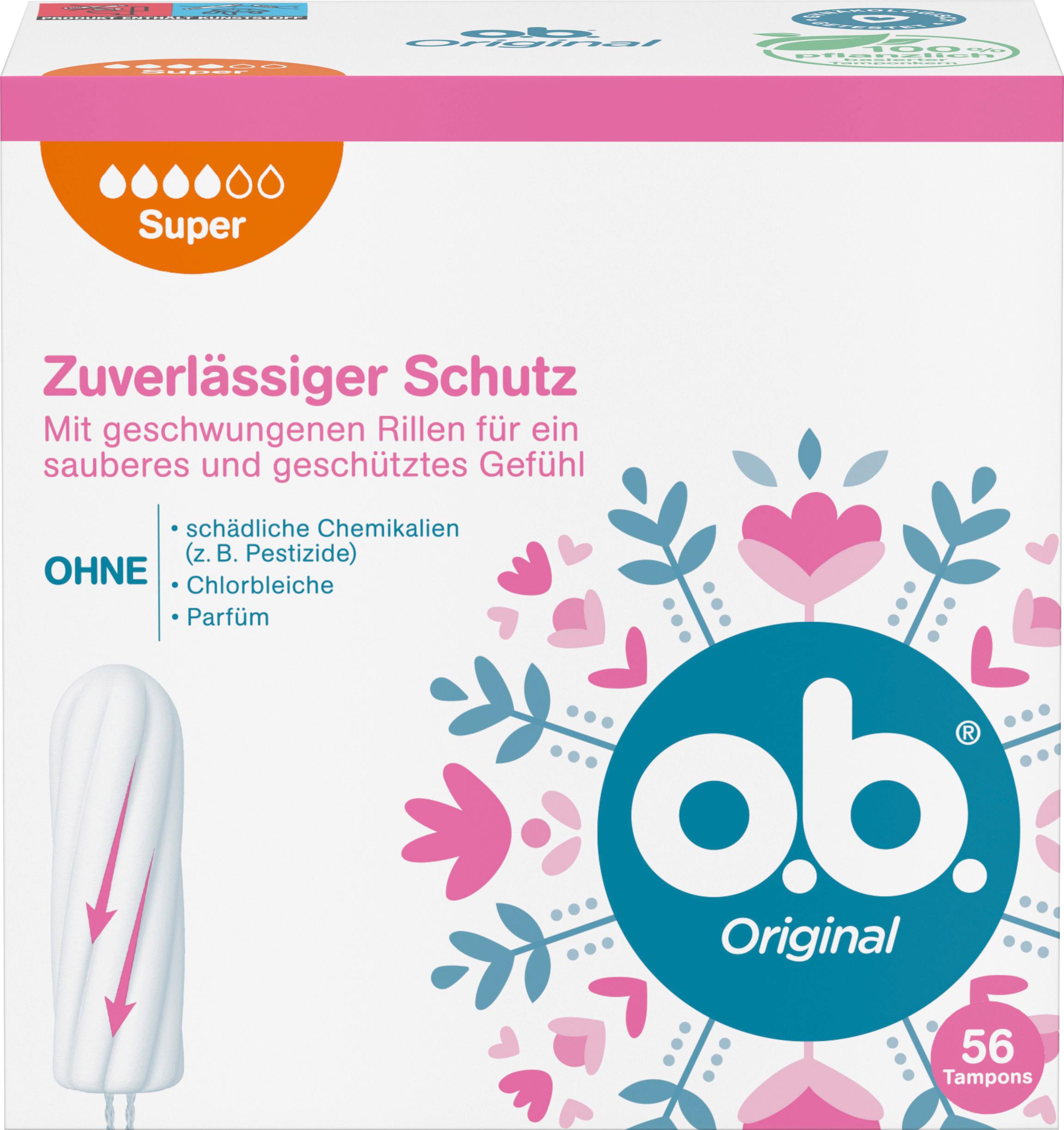 O.B. Tampons Original Super 56er