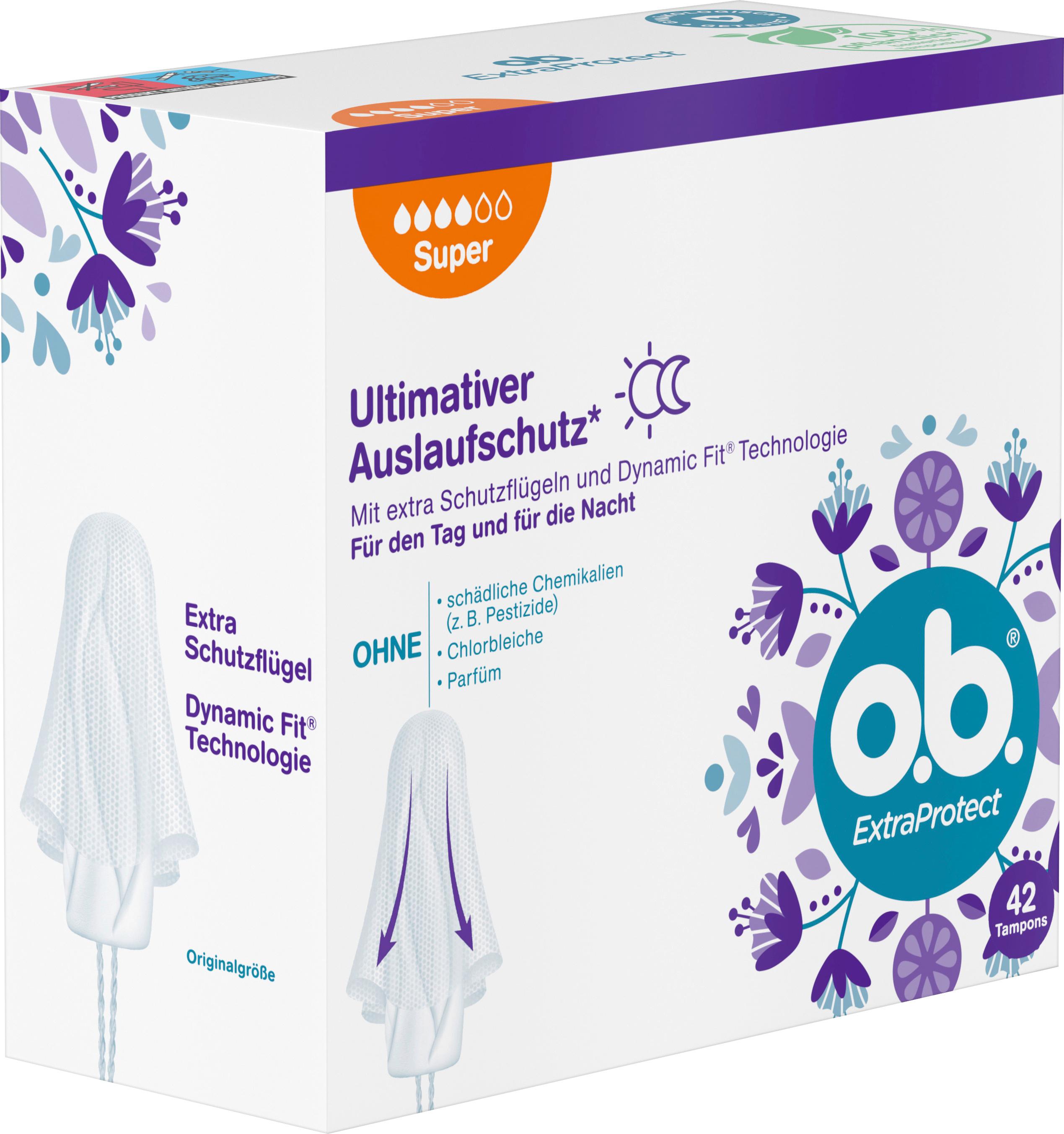 Produktbild O.B. Tampons ExtraProtect Super 8 von 11