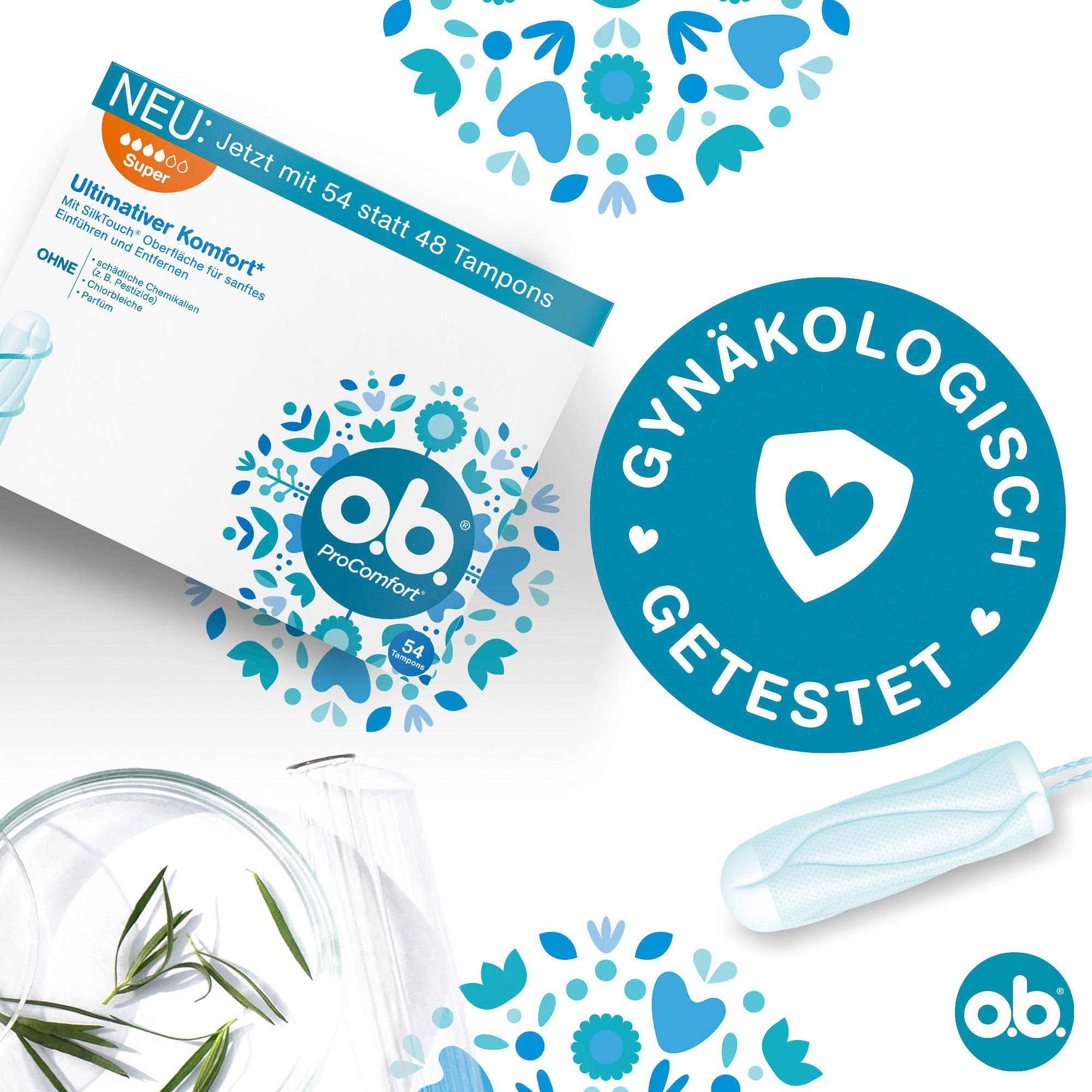 Produktbild O.B. Tampons ProComfort Super 54er 7 von 11