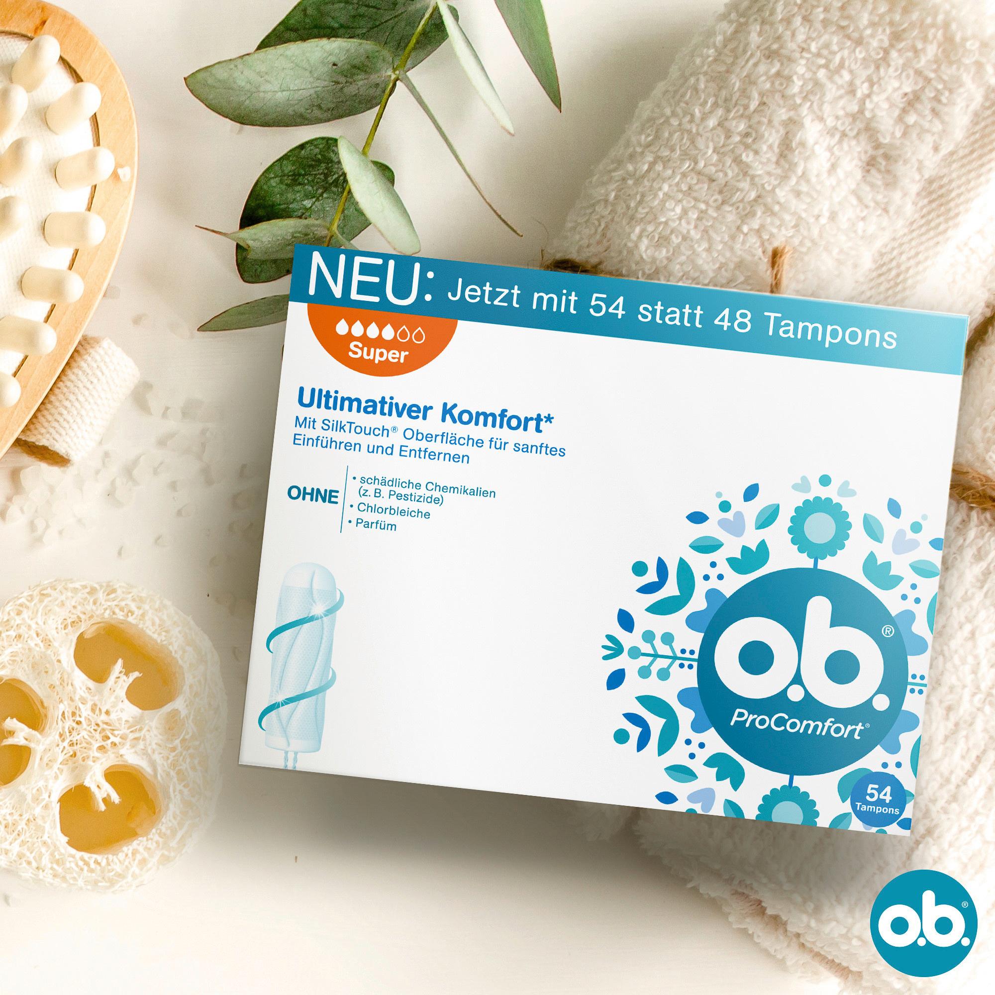 Produktbild O.B. Tampons ProComfort Super 54er 4 von 11
