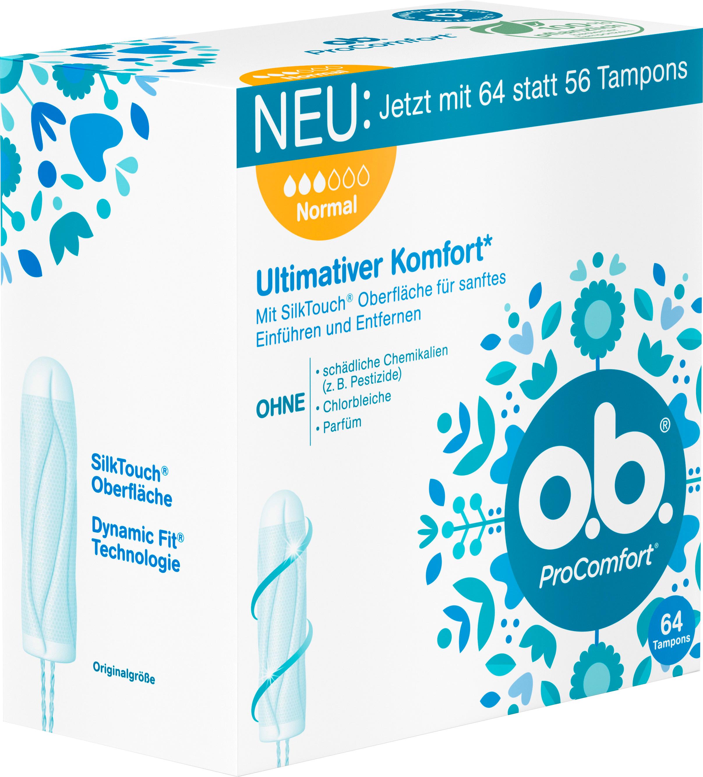 Produktbild O.B. Tampons ProComfort Normal 9 von 10