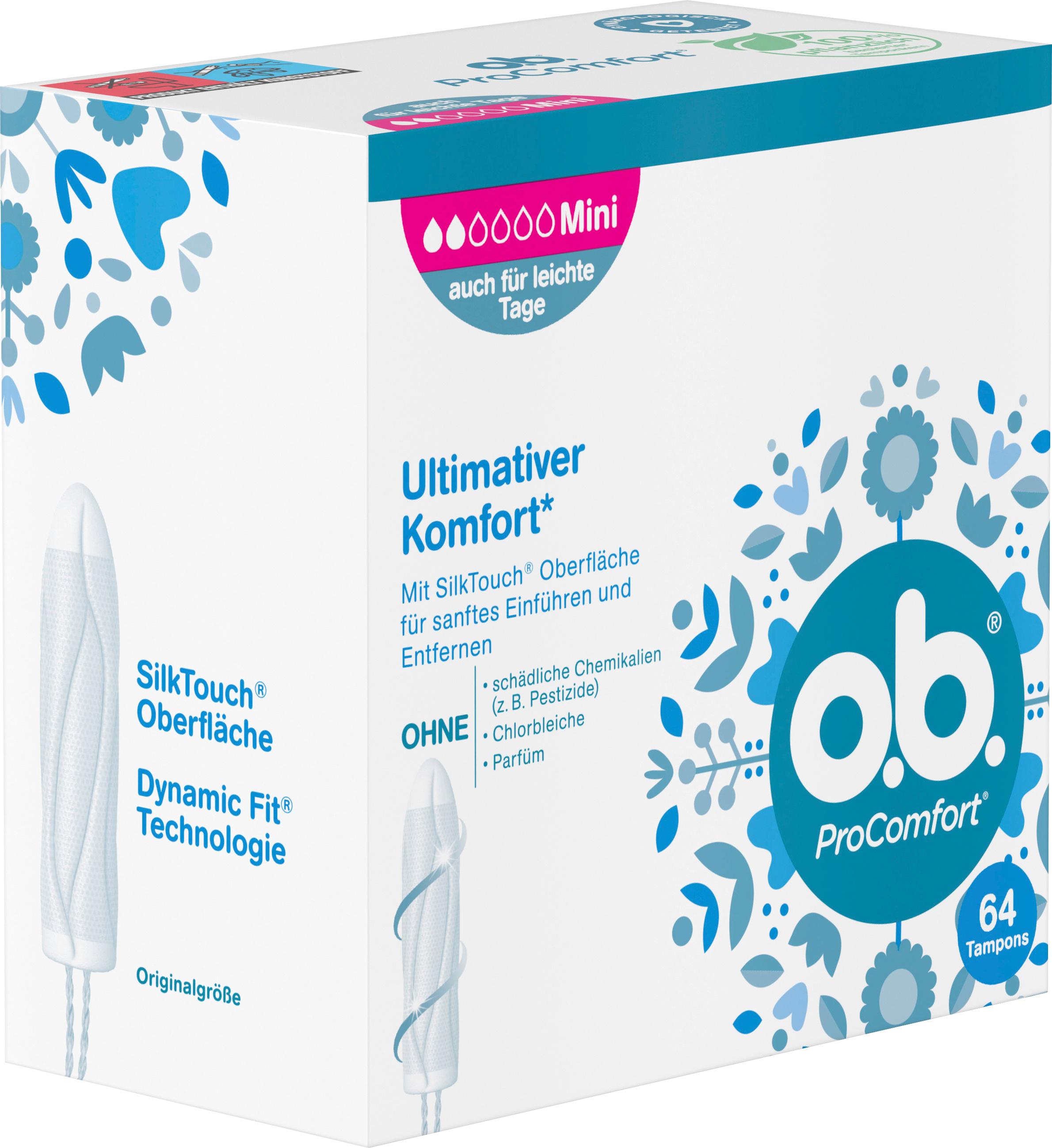 Produktbild O.B. Tampons ProComfort Mini 9 von 11