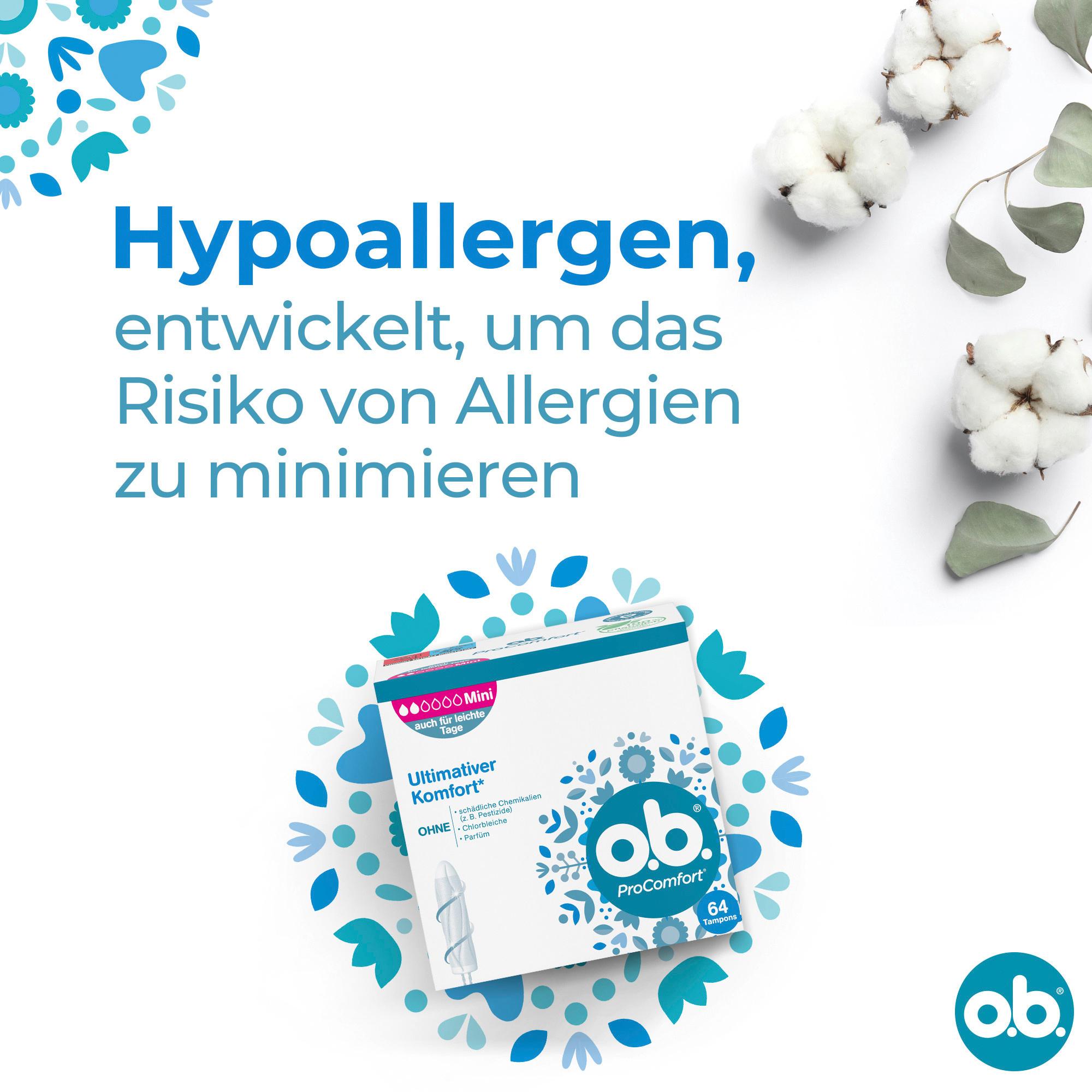Produktbild O.B. Tampons ProComfort Mini 6 von 11